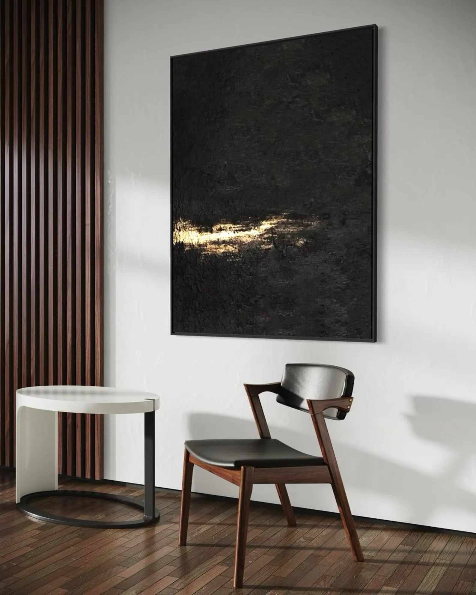 Nocturnal Gold - Abstract Glow