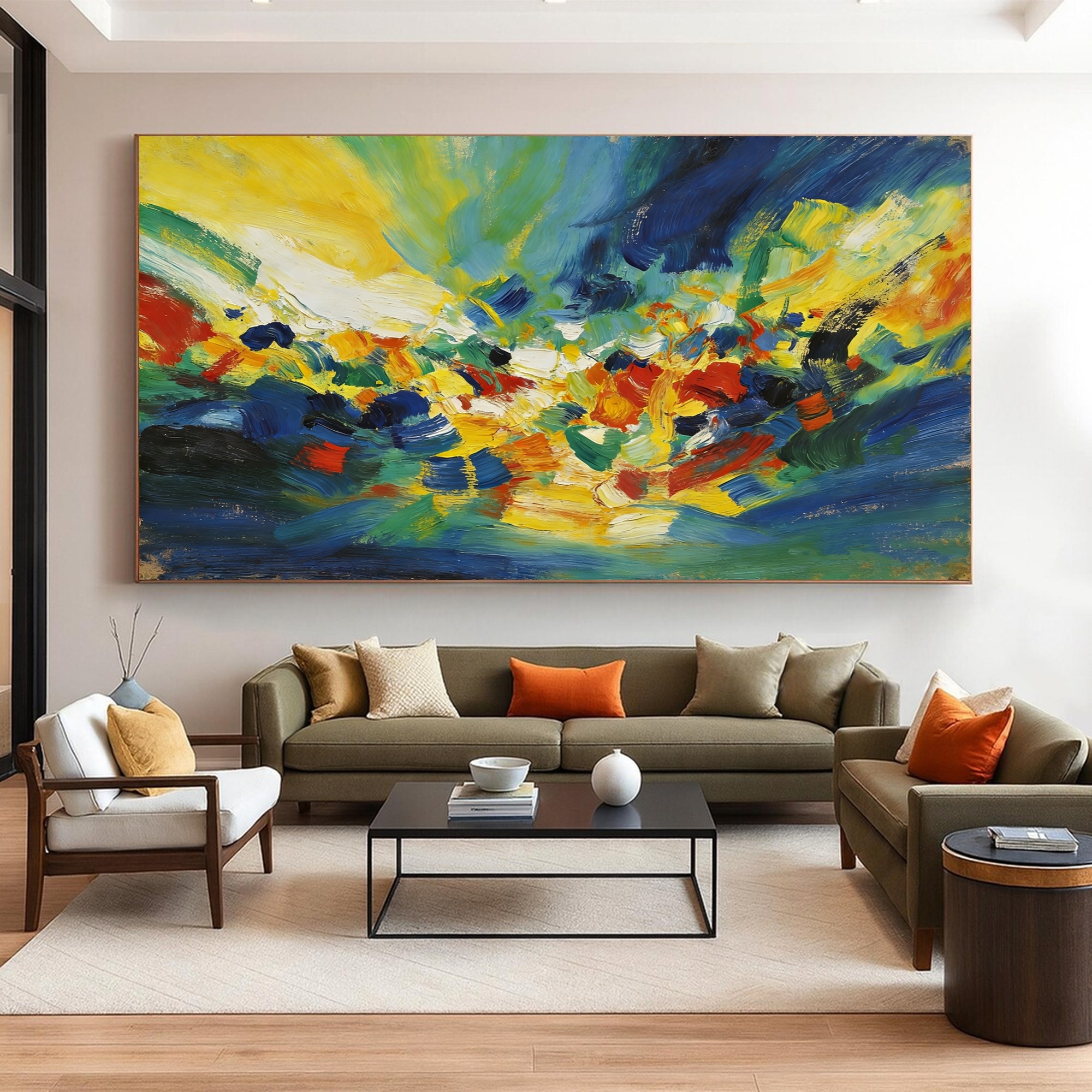 Vibrant Color Explosion – Abstract Energy