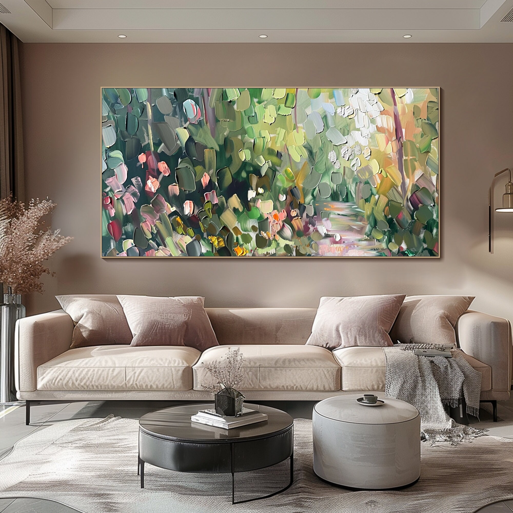 Vivid Garden Texture Dream