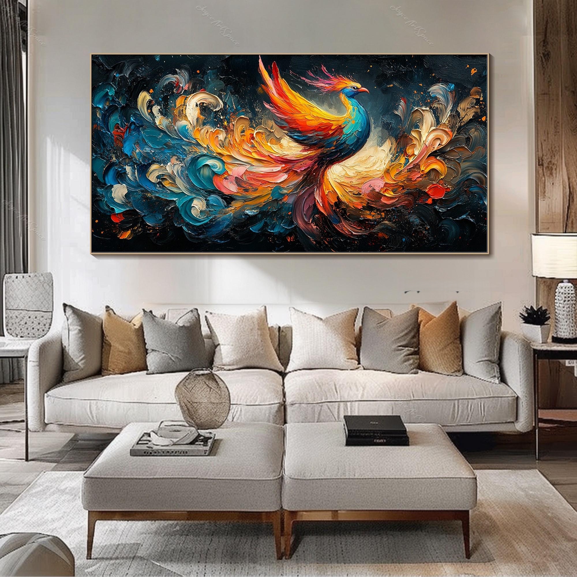 Luminous Mythic Avian