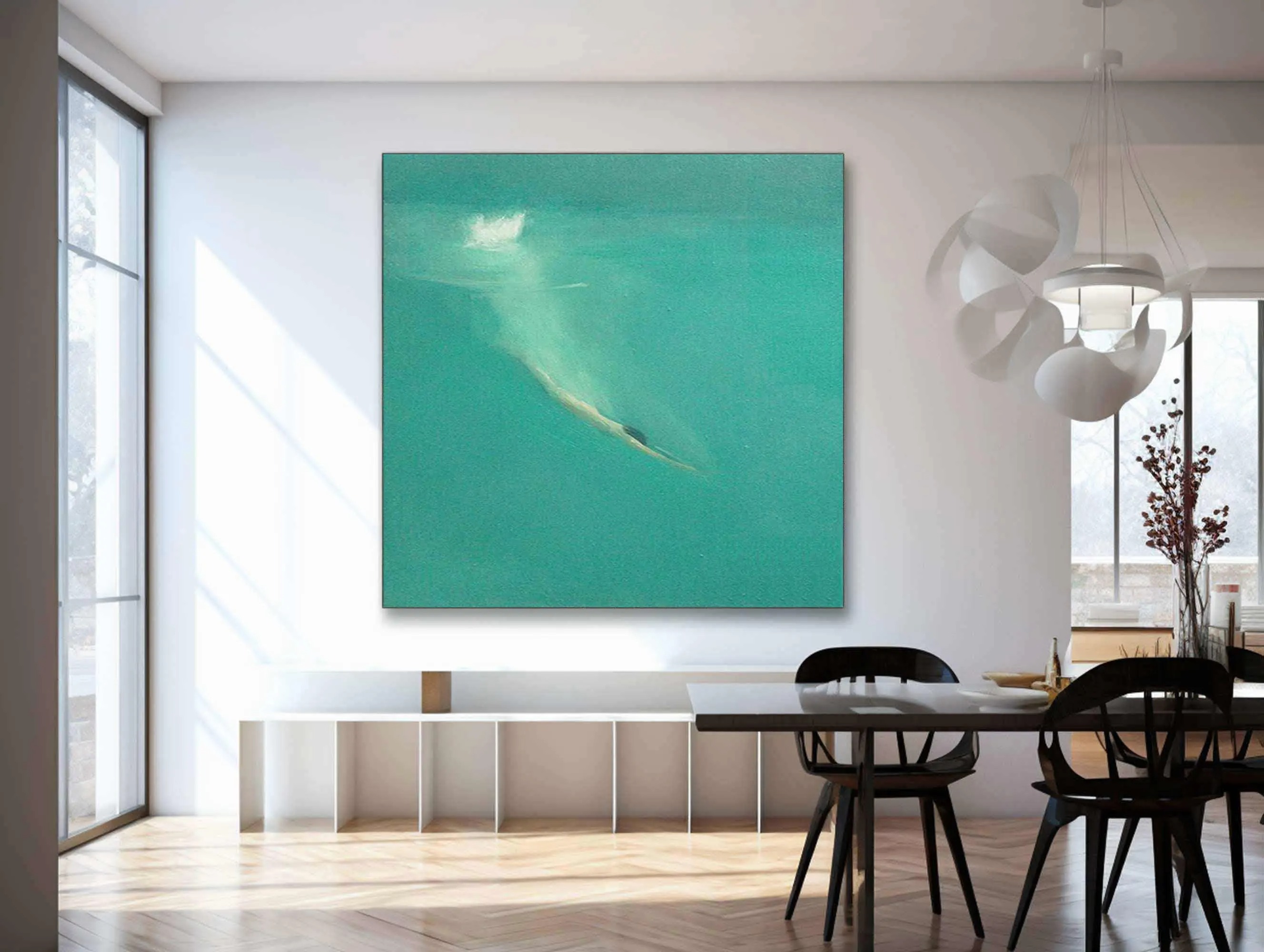 Tranquil Ocean Dive Art