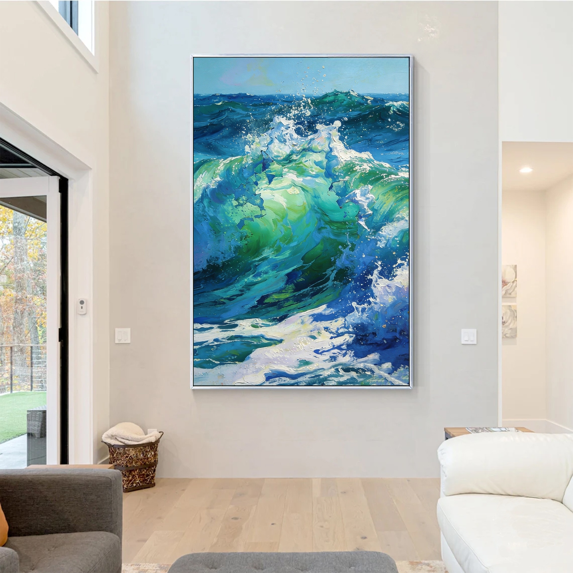 Ocean's Vibrant Surge