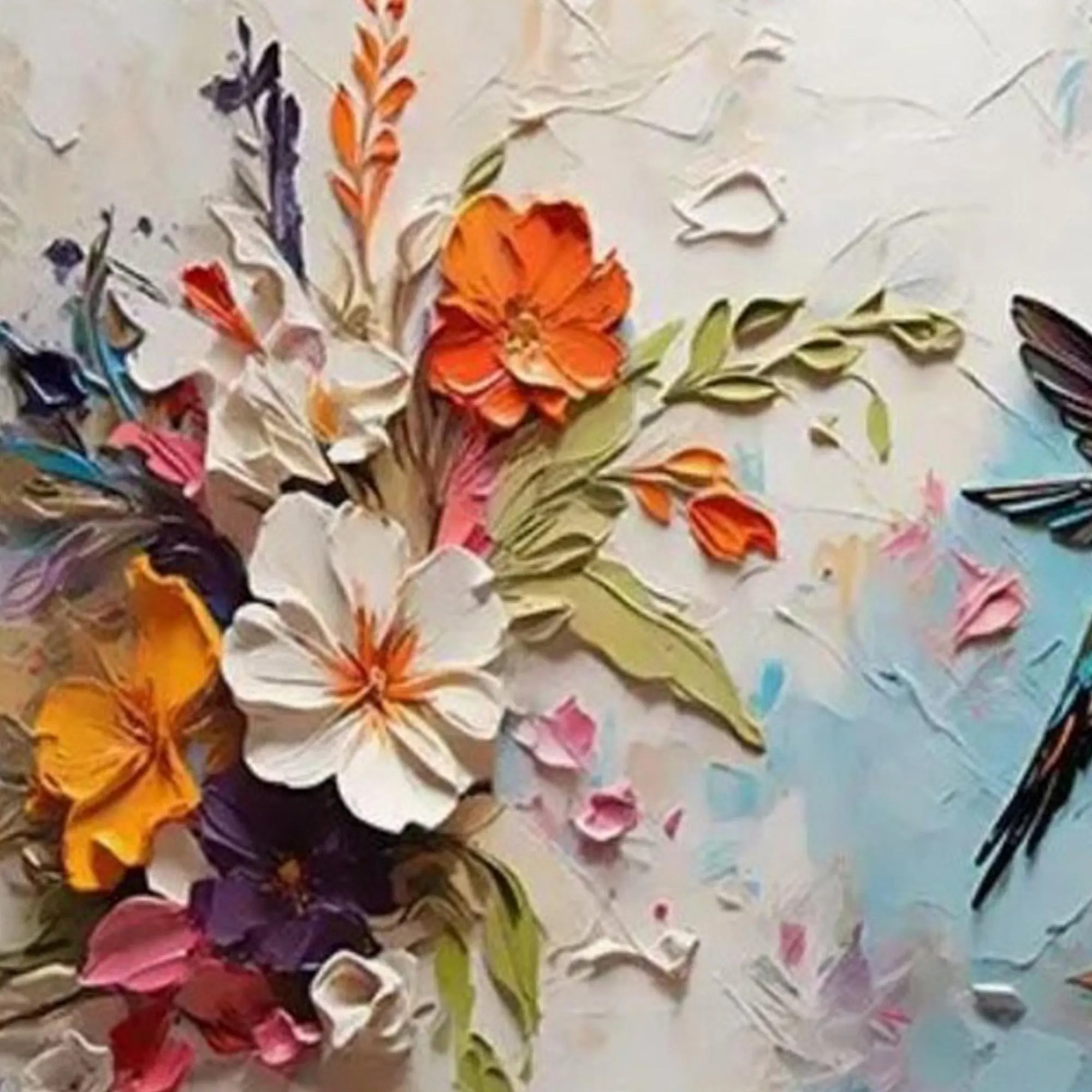 Wings Among Blossoms