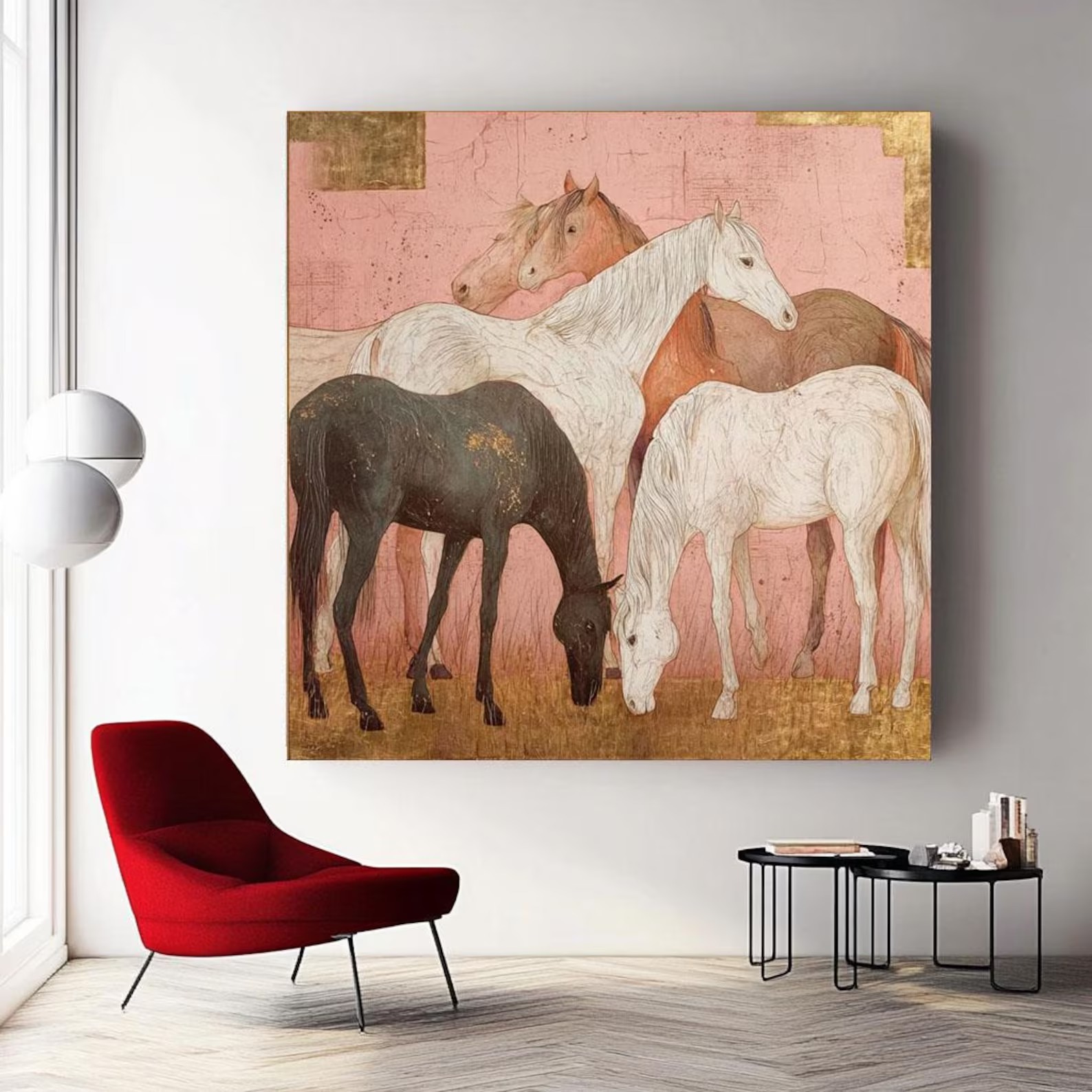 Golden Grazers - Equine Elegance