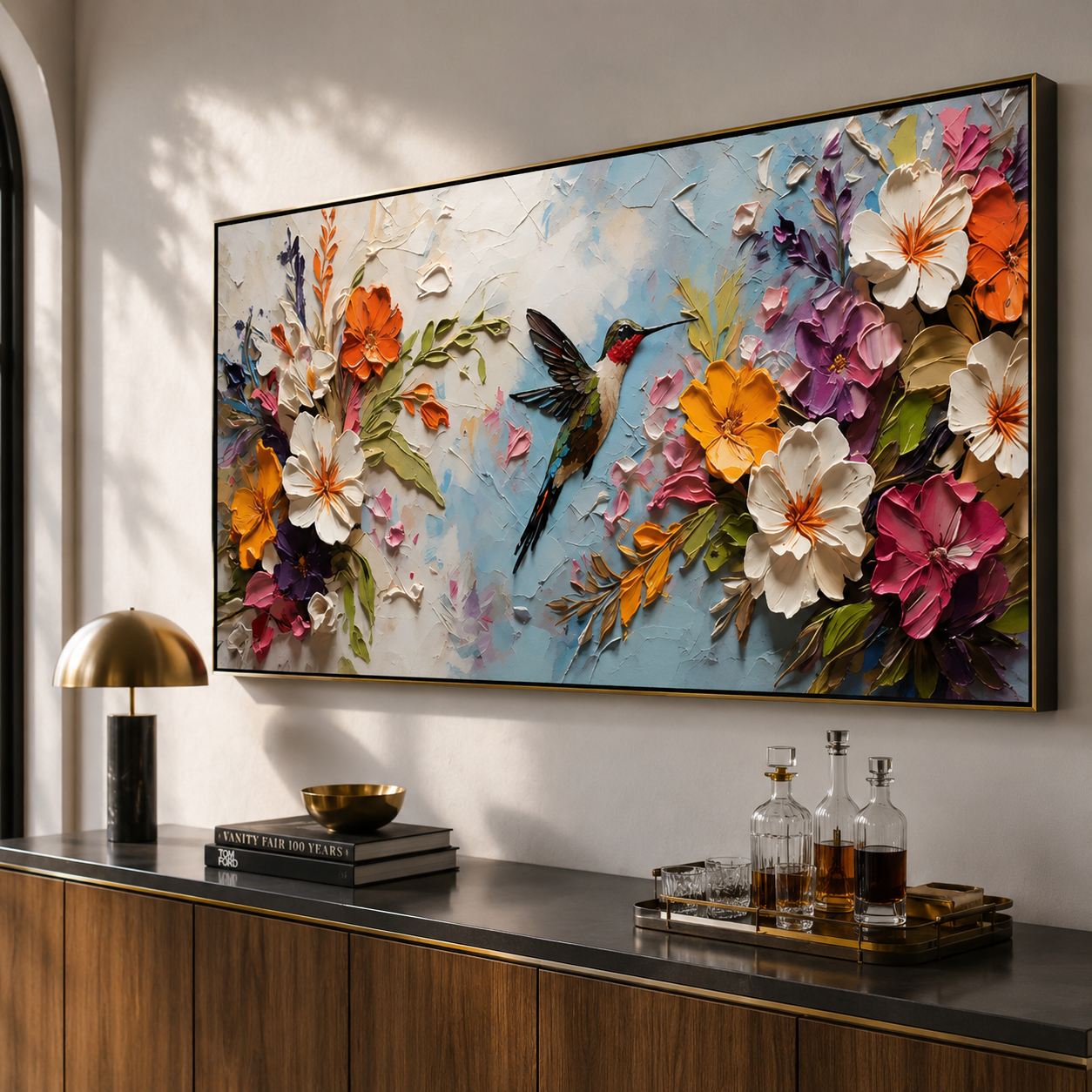 Wings Among Blossoms