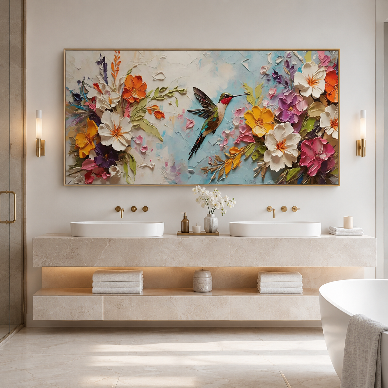 Wings Among Blossoms