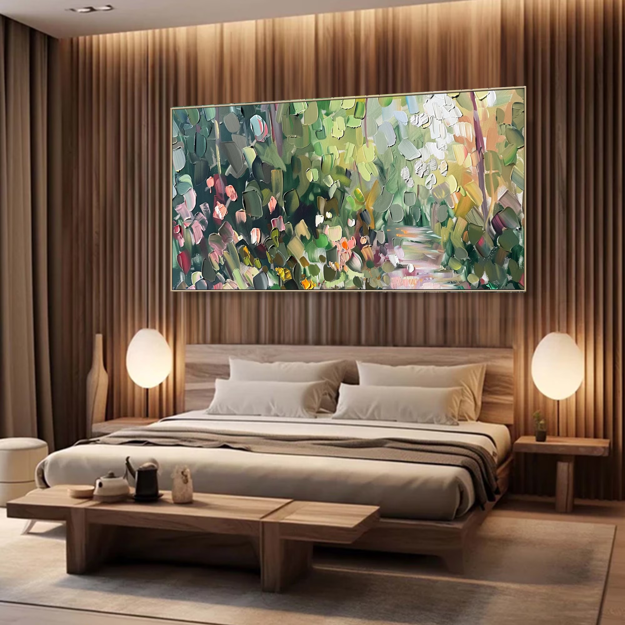 Vivid Garden Texture Dream