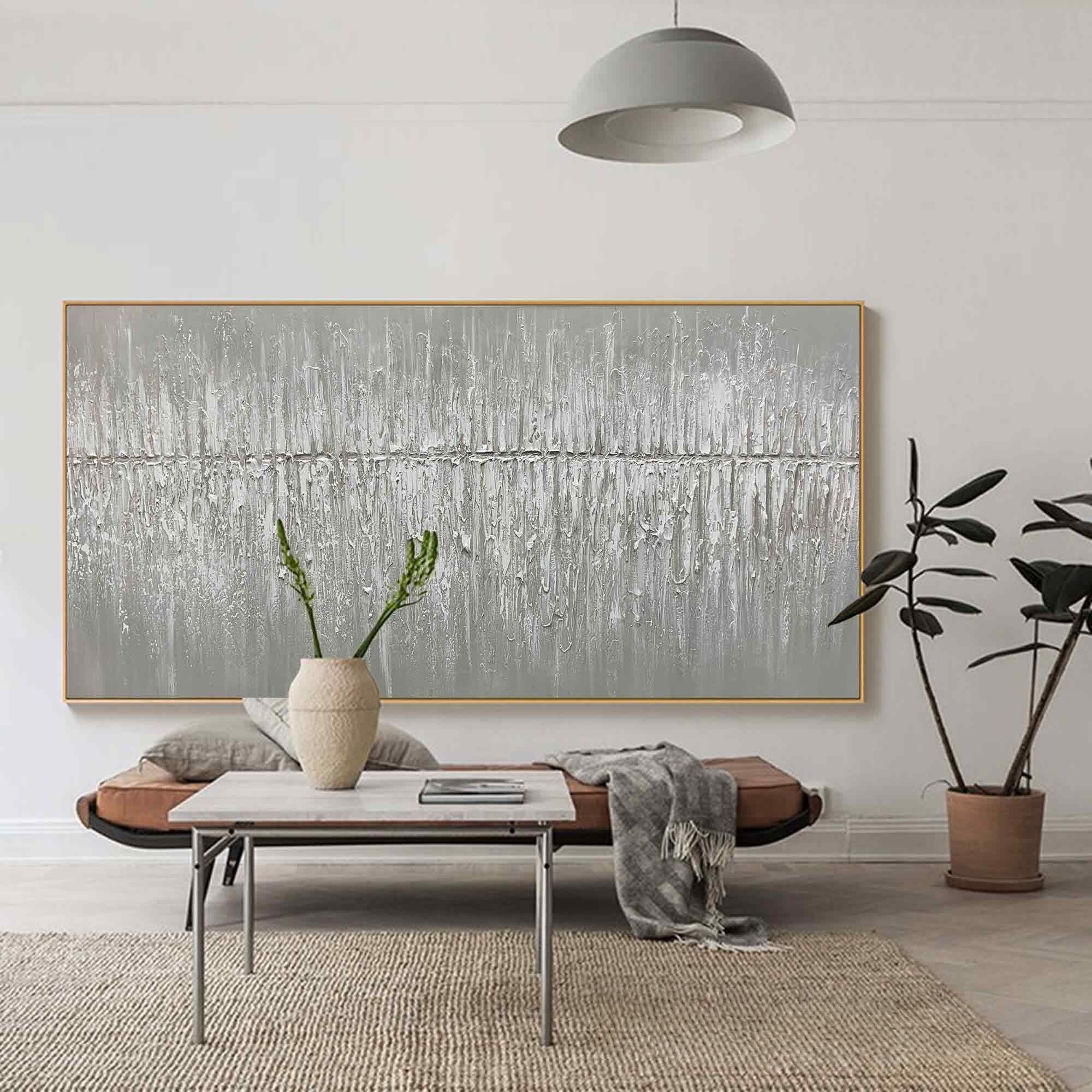 Glacial Whispers in Monochrome