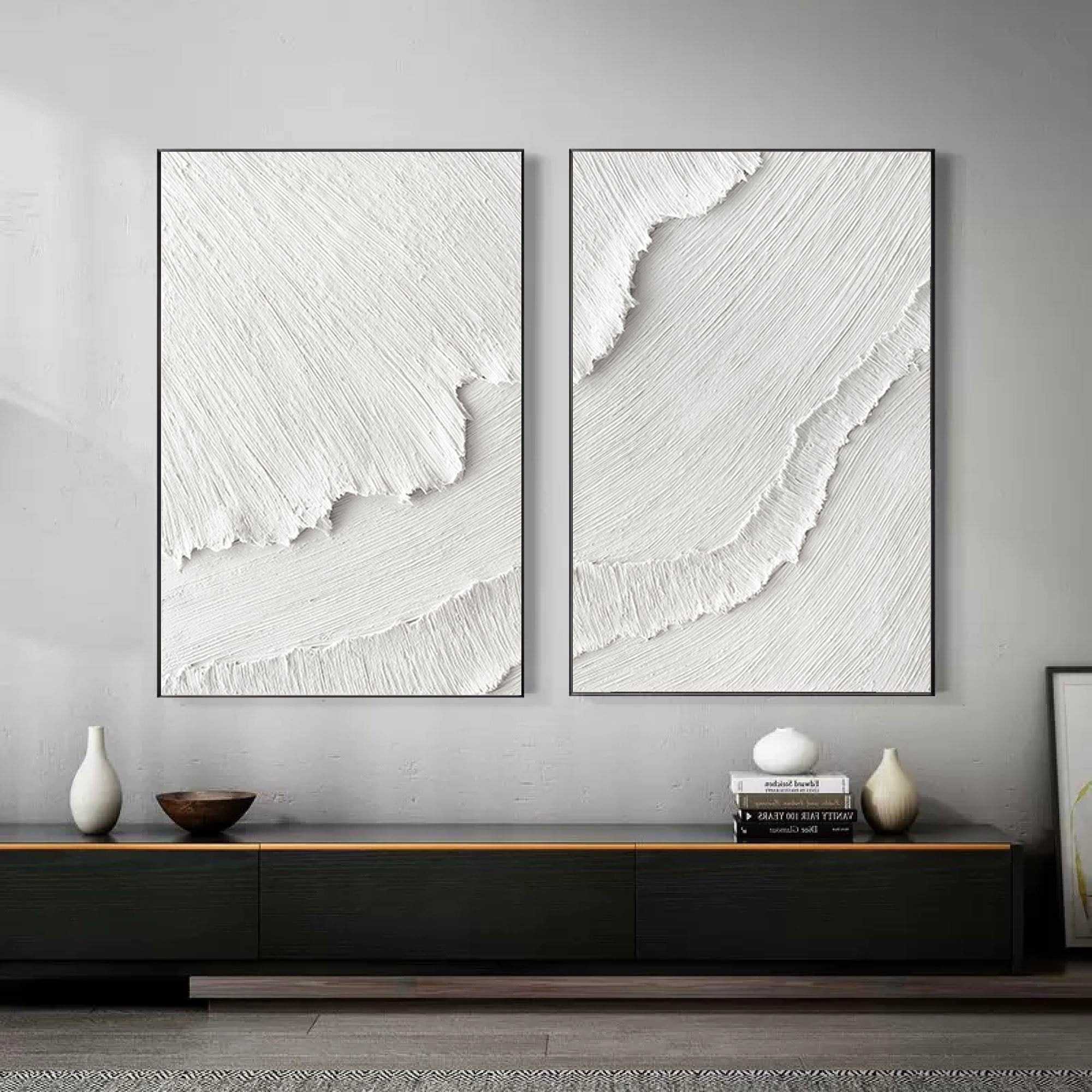 Set Of 2 Ocean & Sky Painting #GW009