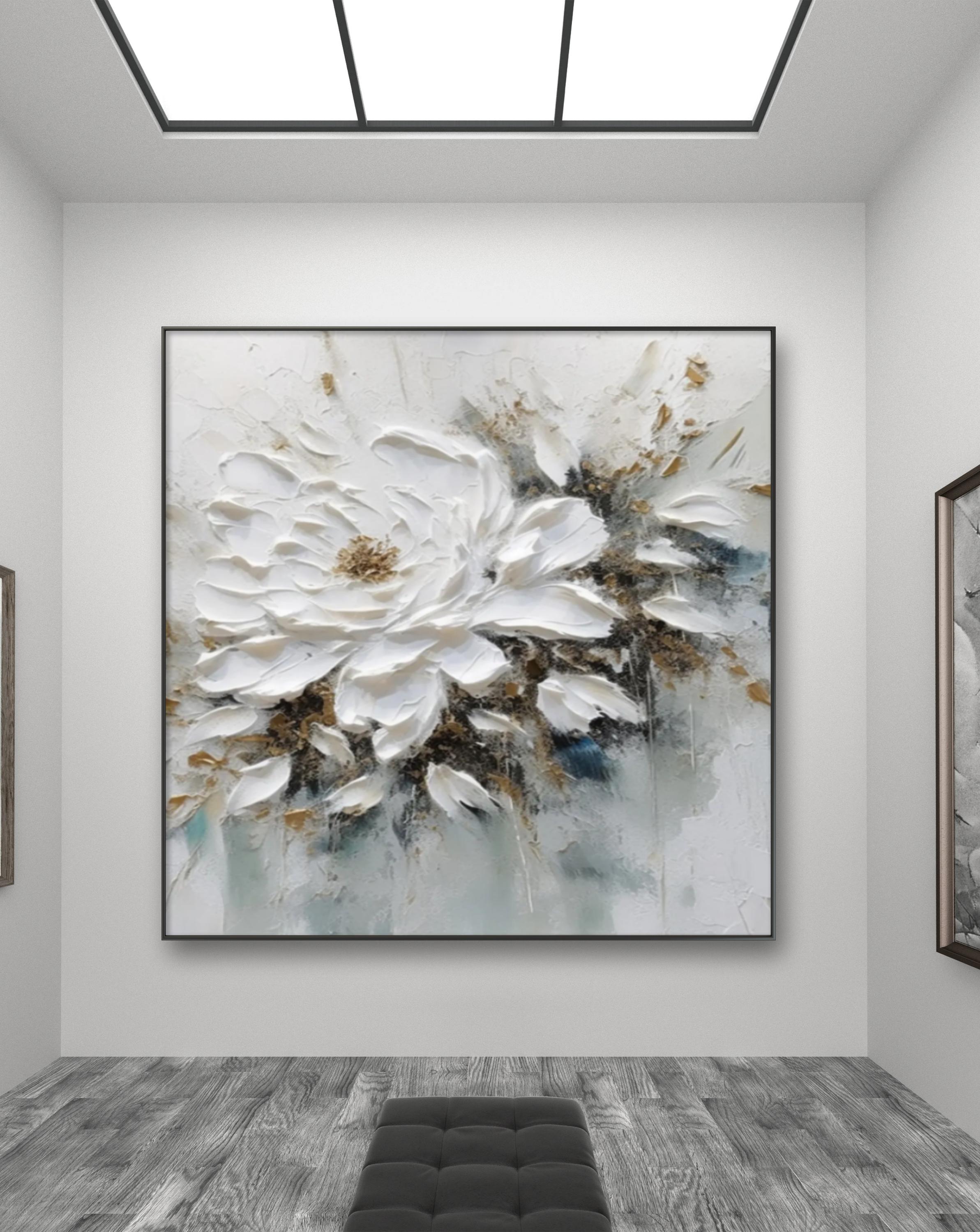 White Flower Art