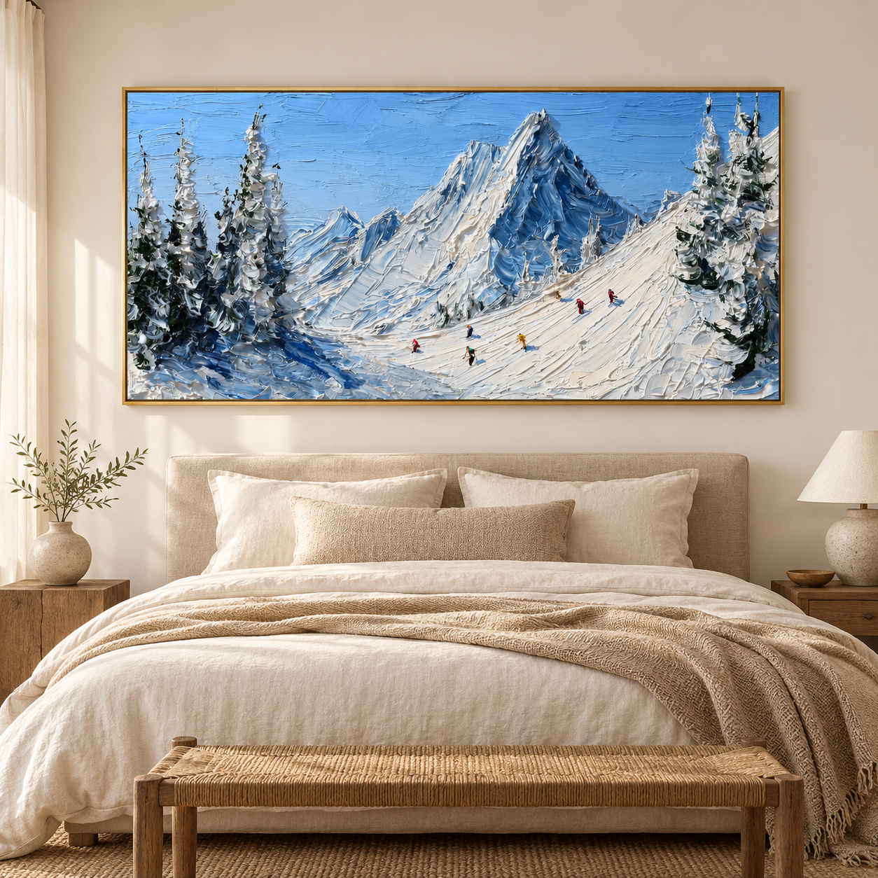 Majestic Snow Valley