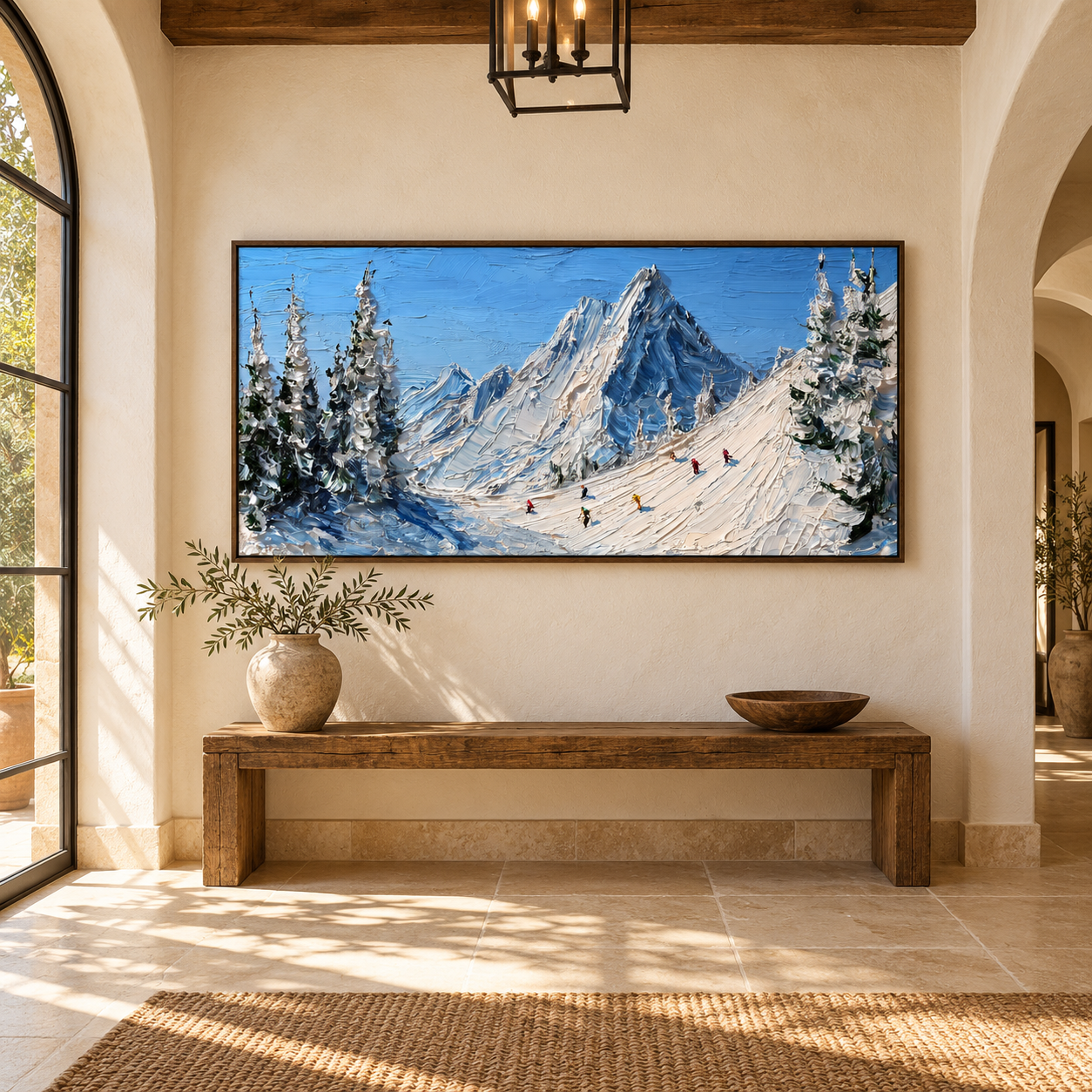 Majestic Snow Valley