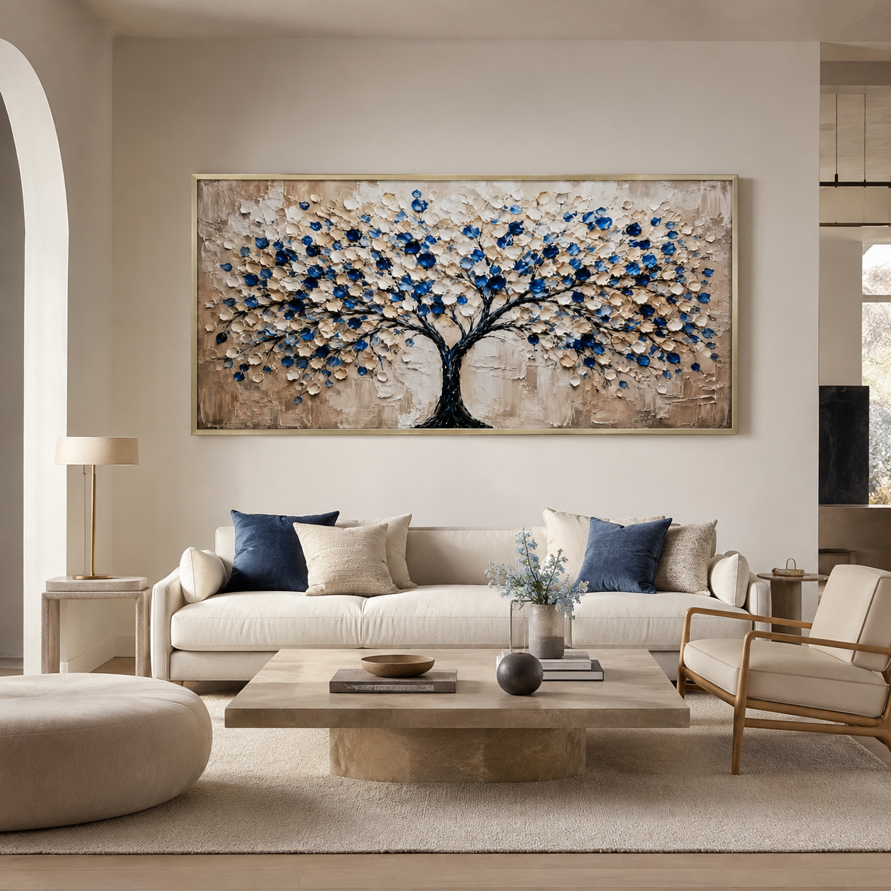 Azure Bloom Tree