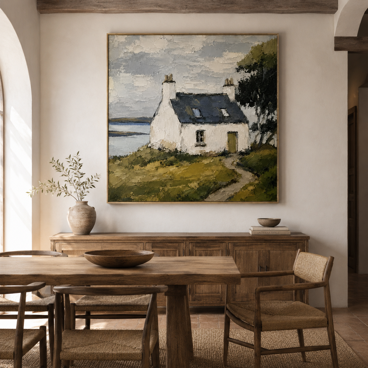 Cottage by the Quiet Shore