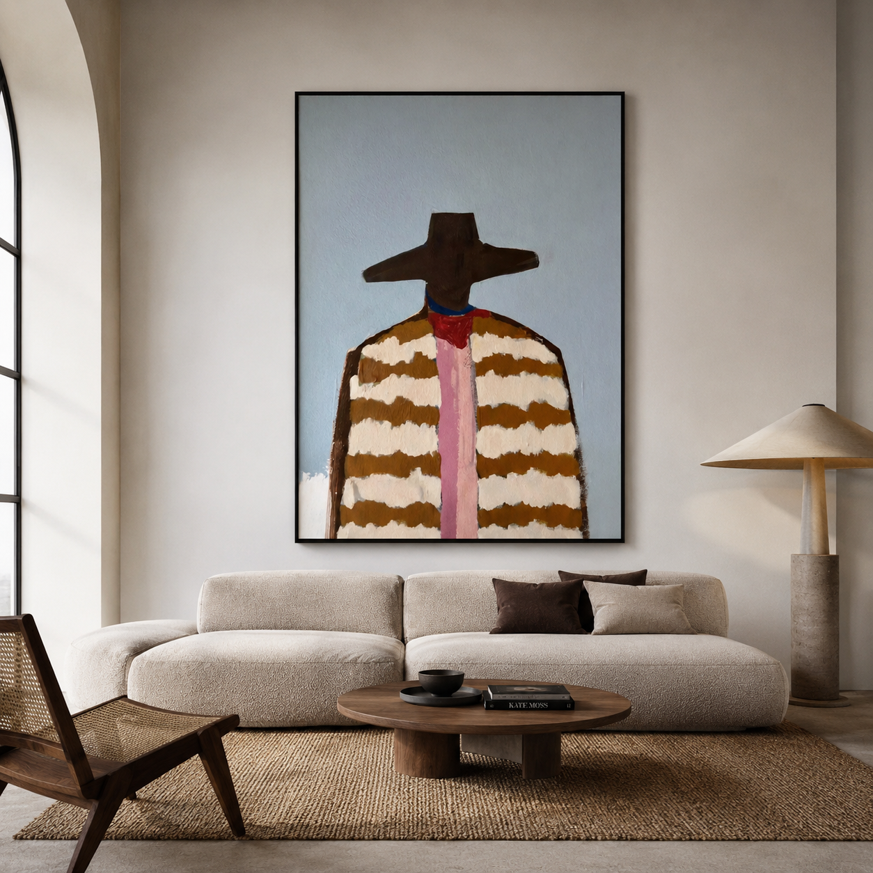 Striped Reverie Portrait