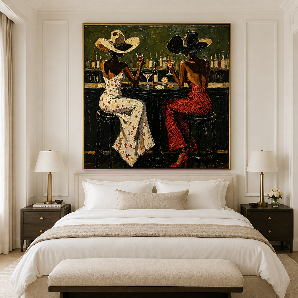 Western Cowgirl Wall Art | Cocktails After Sundown