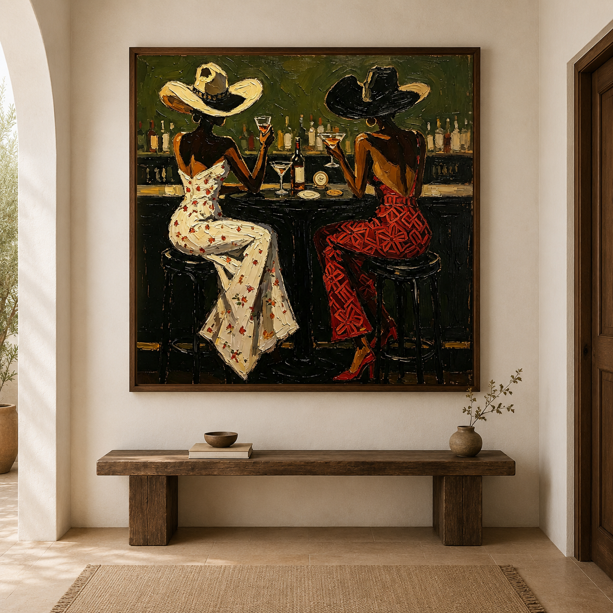 Western Cowgirl Wall Art | Cocktails After Sundown