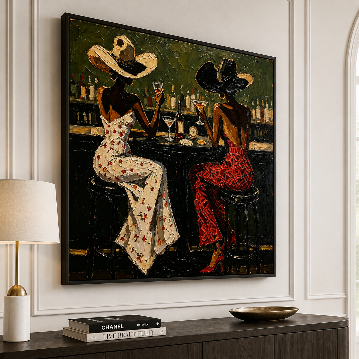 Western Cowgirl Wall Art | Cocktails After Sundown