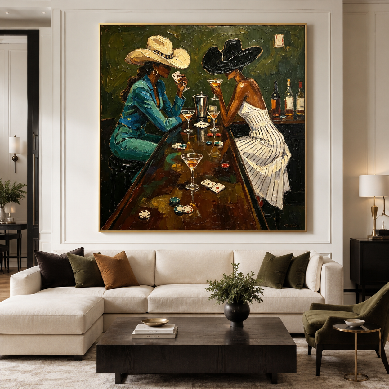Western Cowgirl Wall Art | Last Call in Amarillo