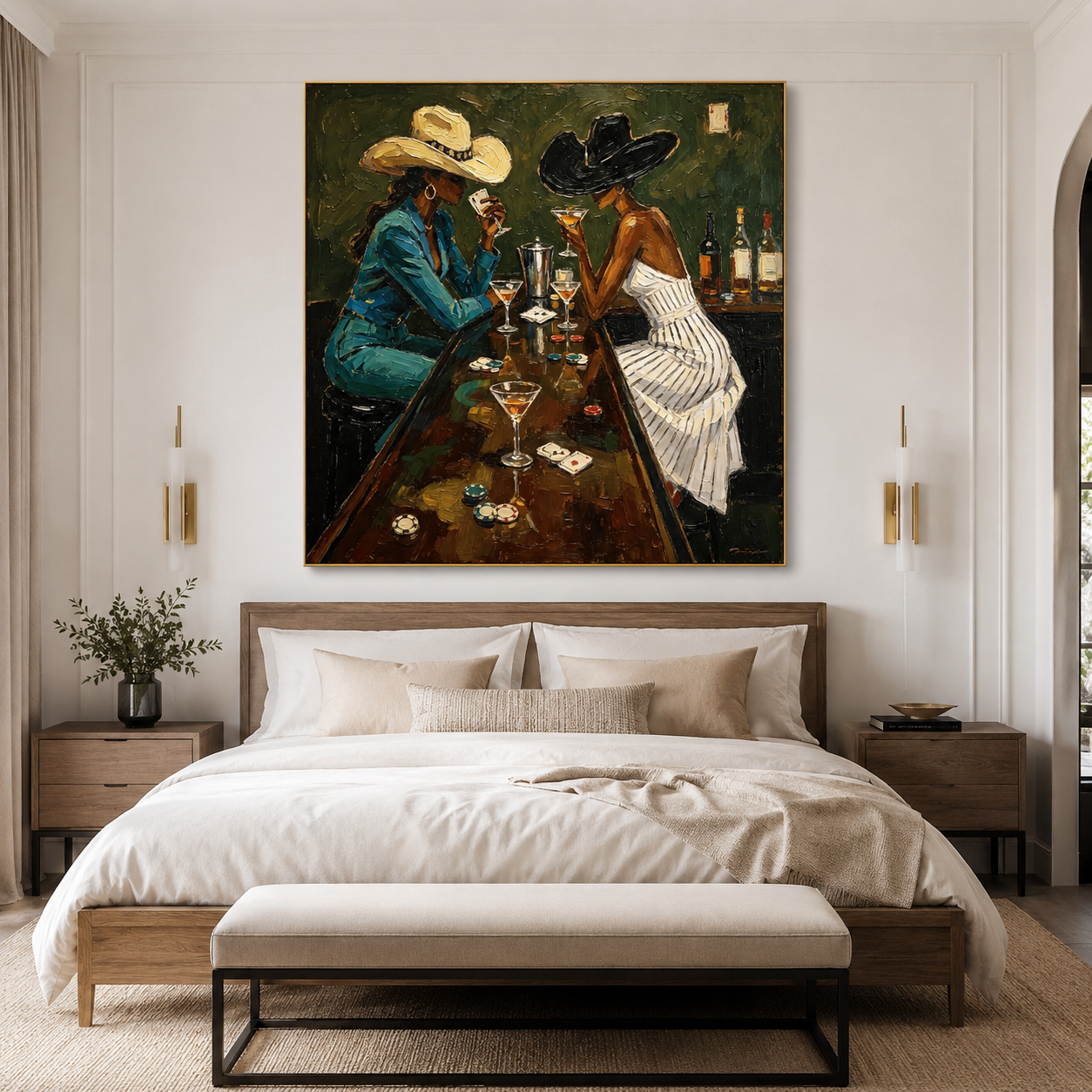 Western Cowgirl Wall Art | Last Call in Amarillo