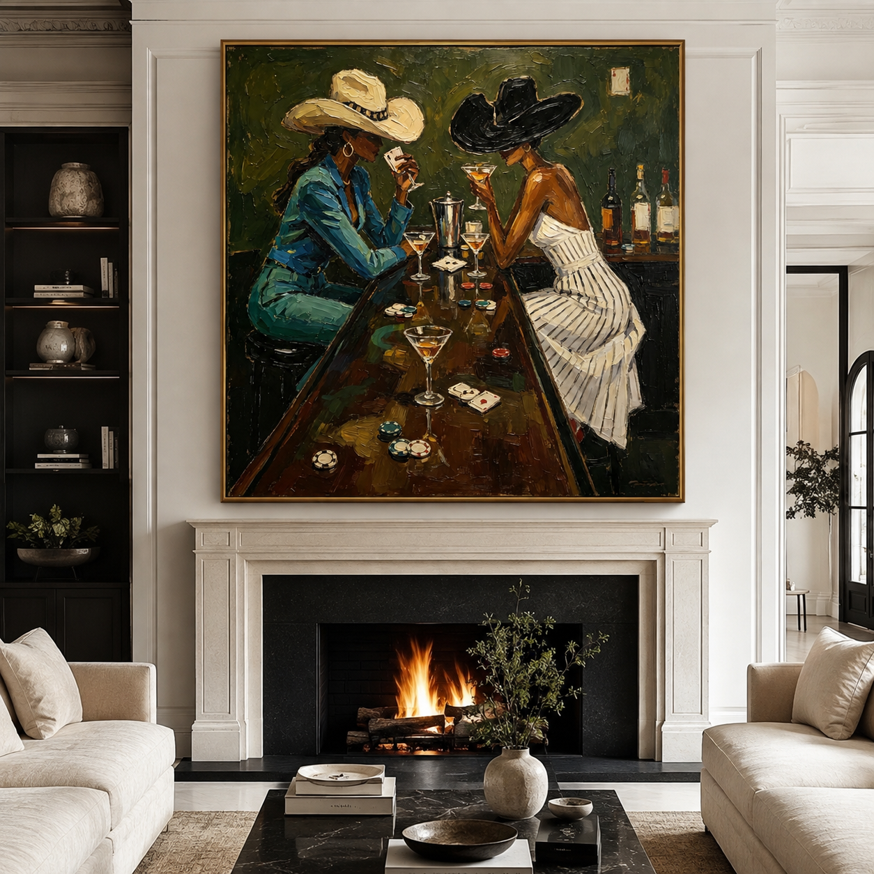 Western Cowgirl Wall Art | Last Call in Amarillo