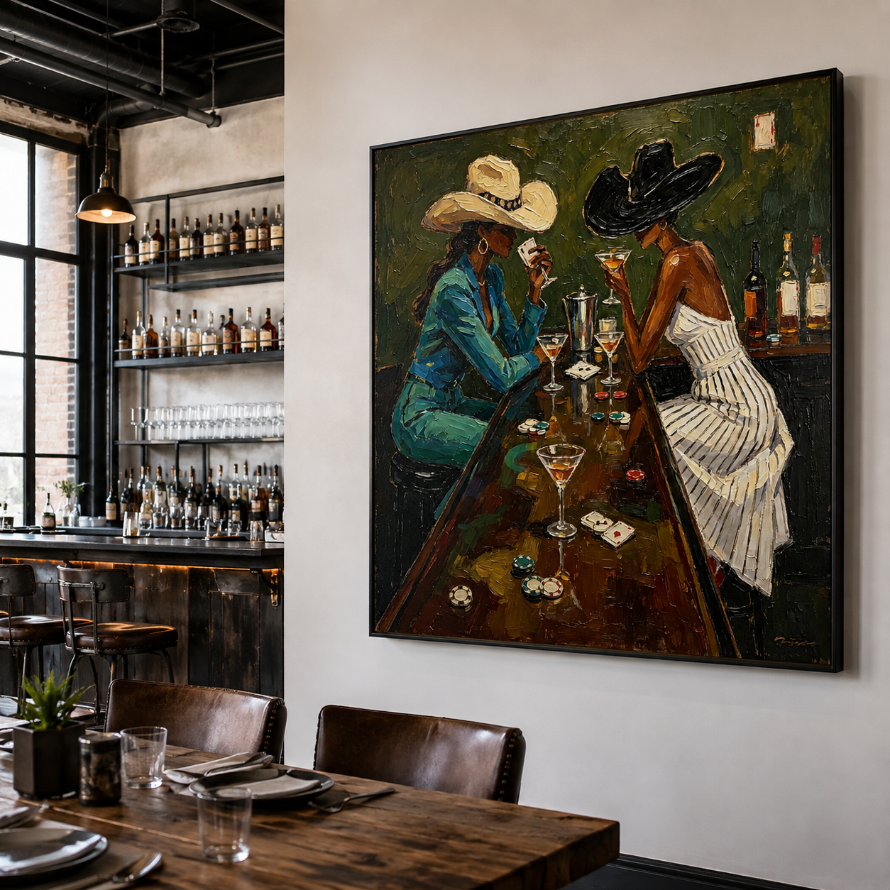 Western Cowgirl Wall Art | Last Call in Amarillo