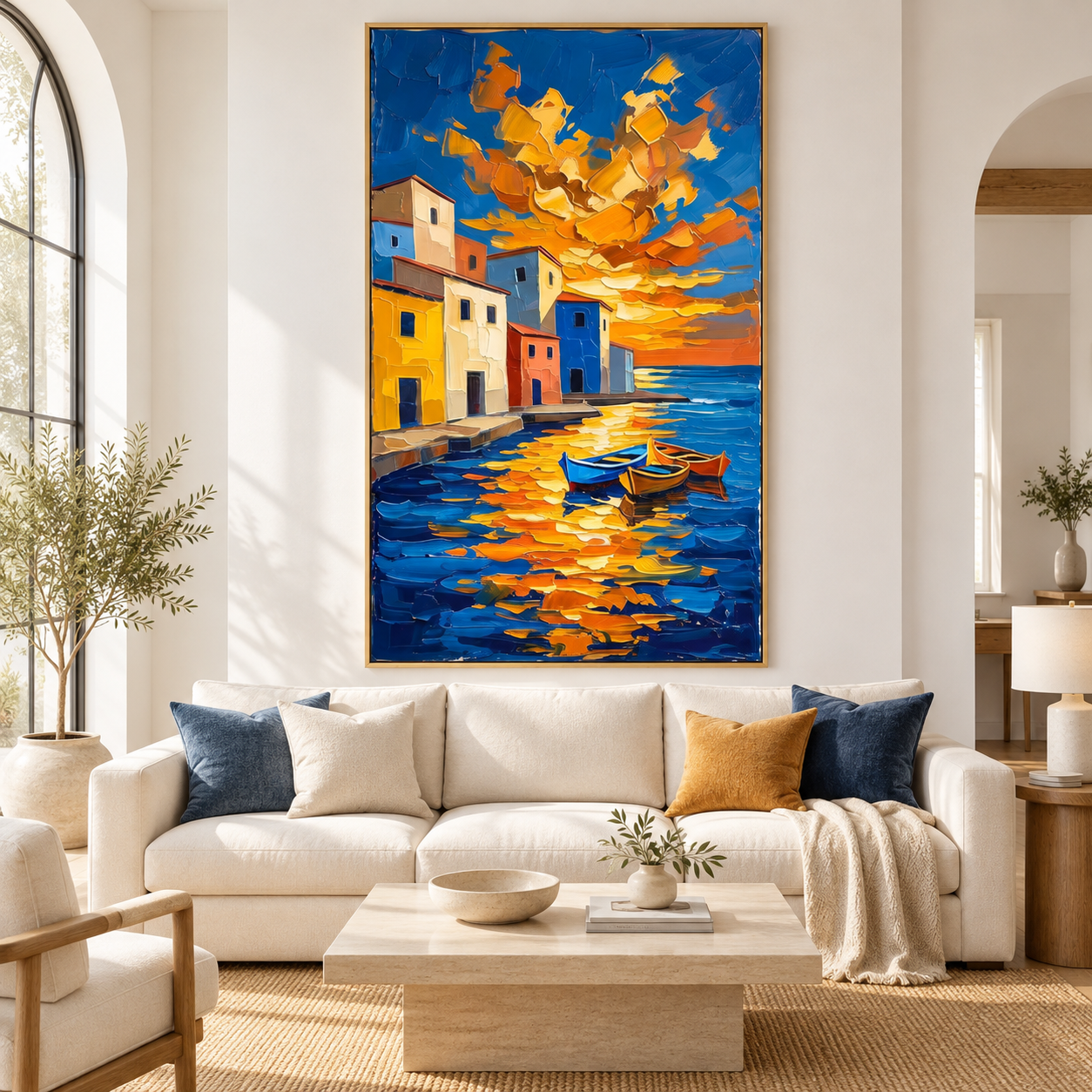 Sunset Harbor Glow