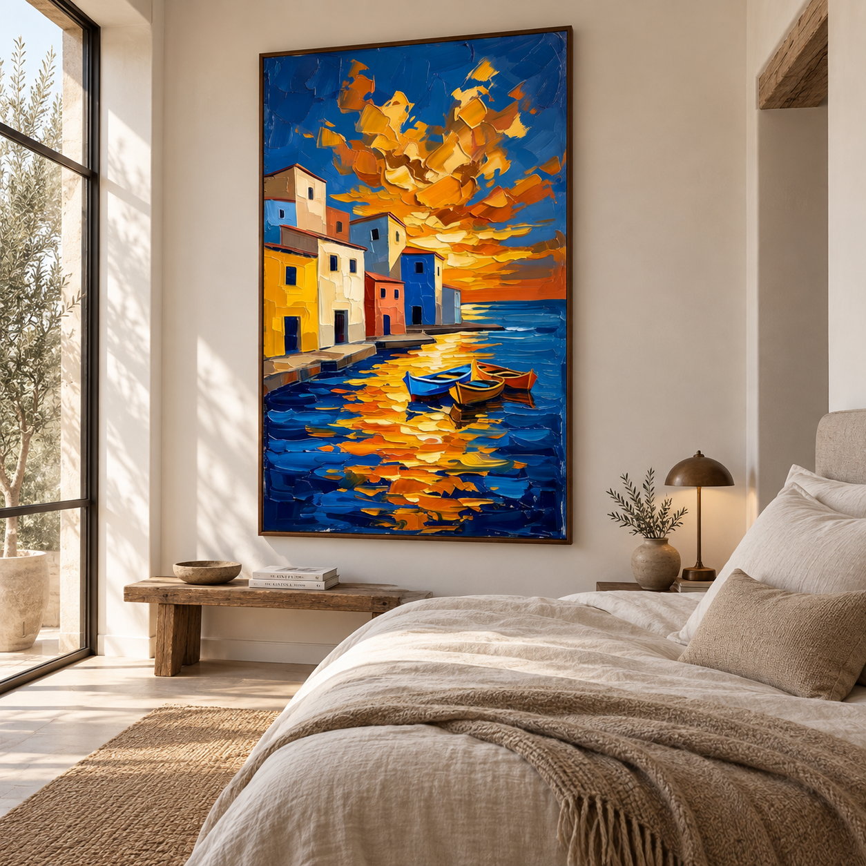 Sunset Harbor Glow