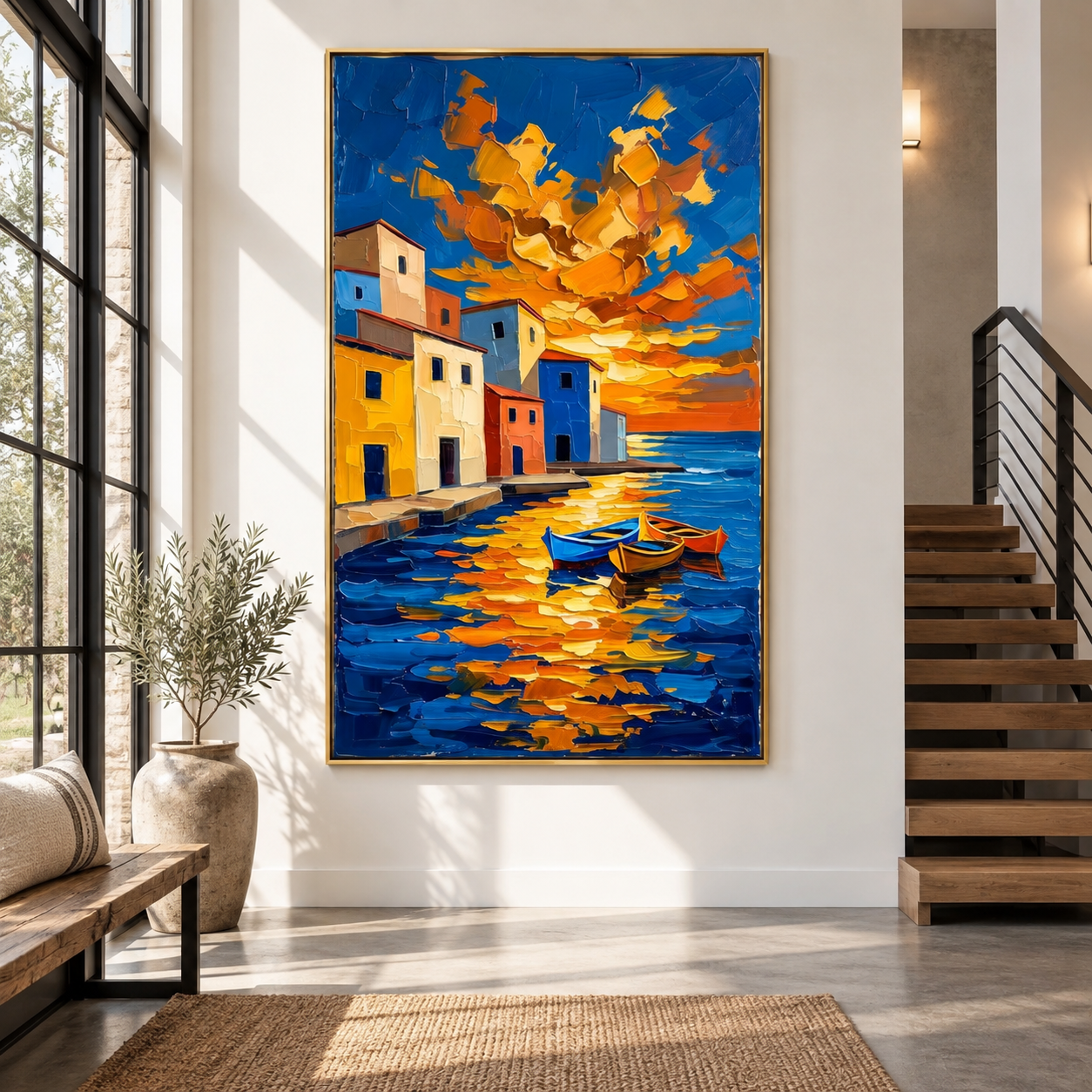 Sunset Harbor Glow