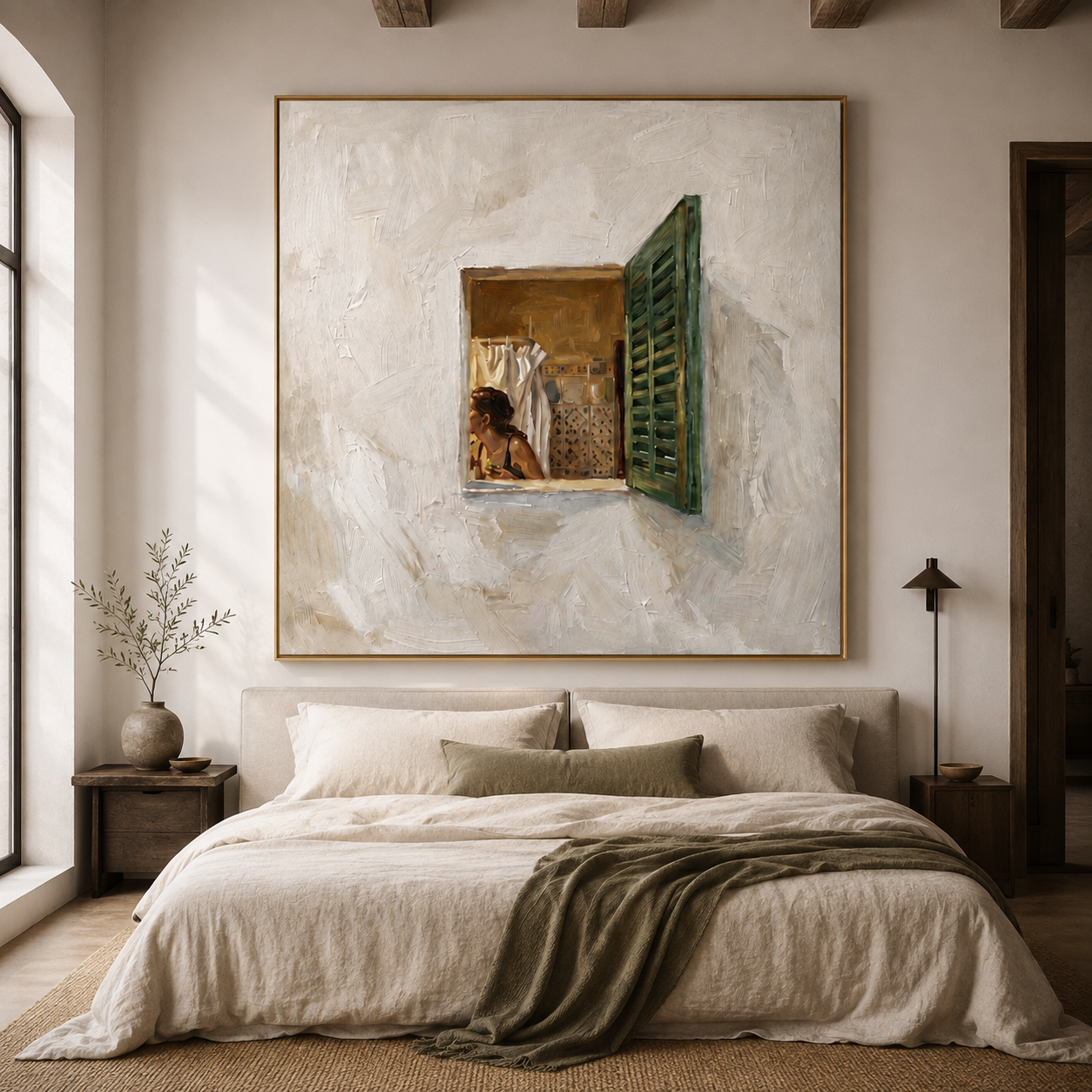 Olive Shutter Reverie