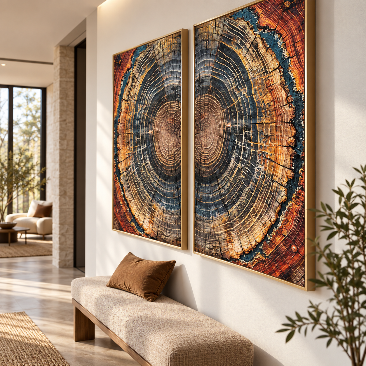 Burnished Growth Rings