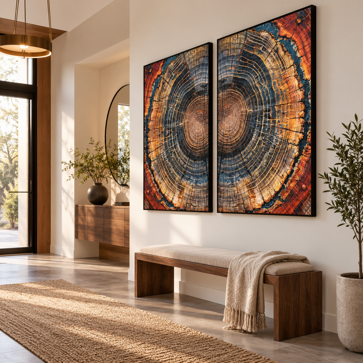 Burnished Growth Rings