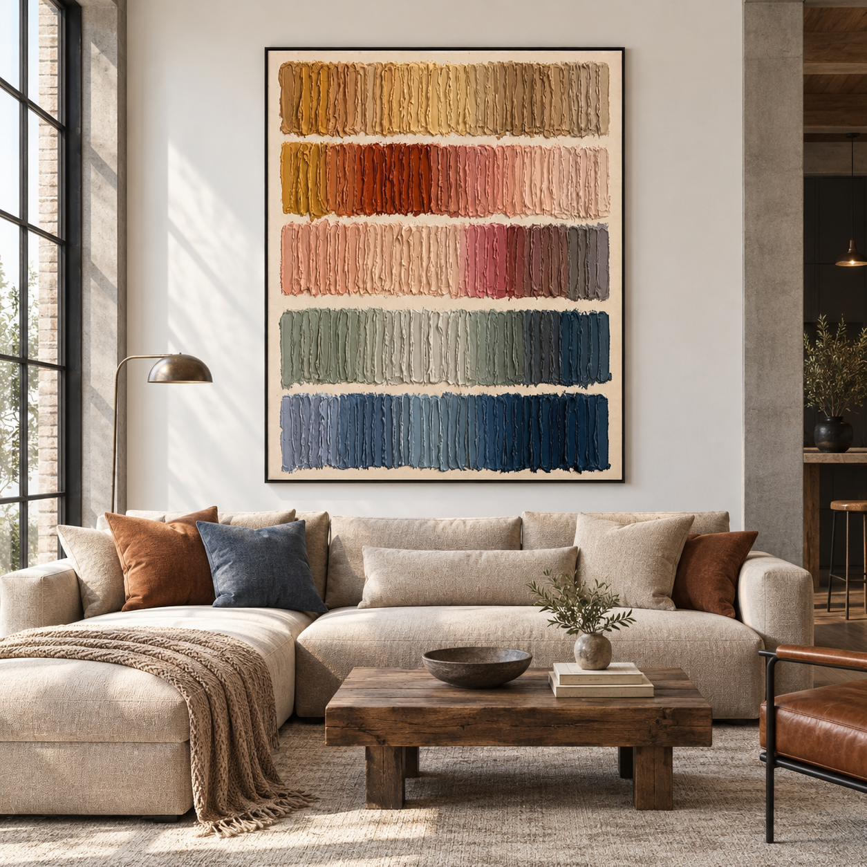 Quiet Pigment Rows