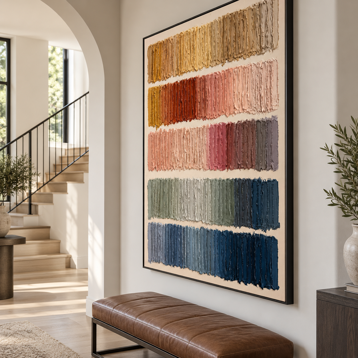 Quiet Pigment Rows