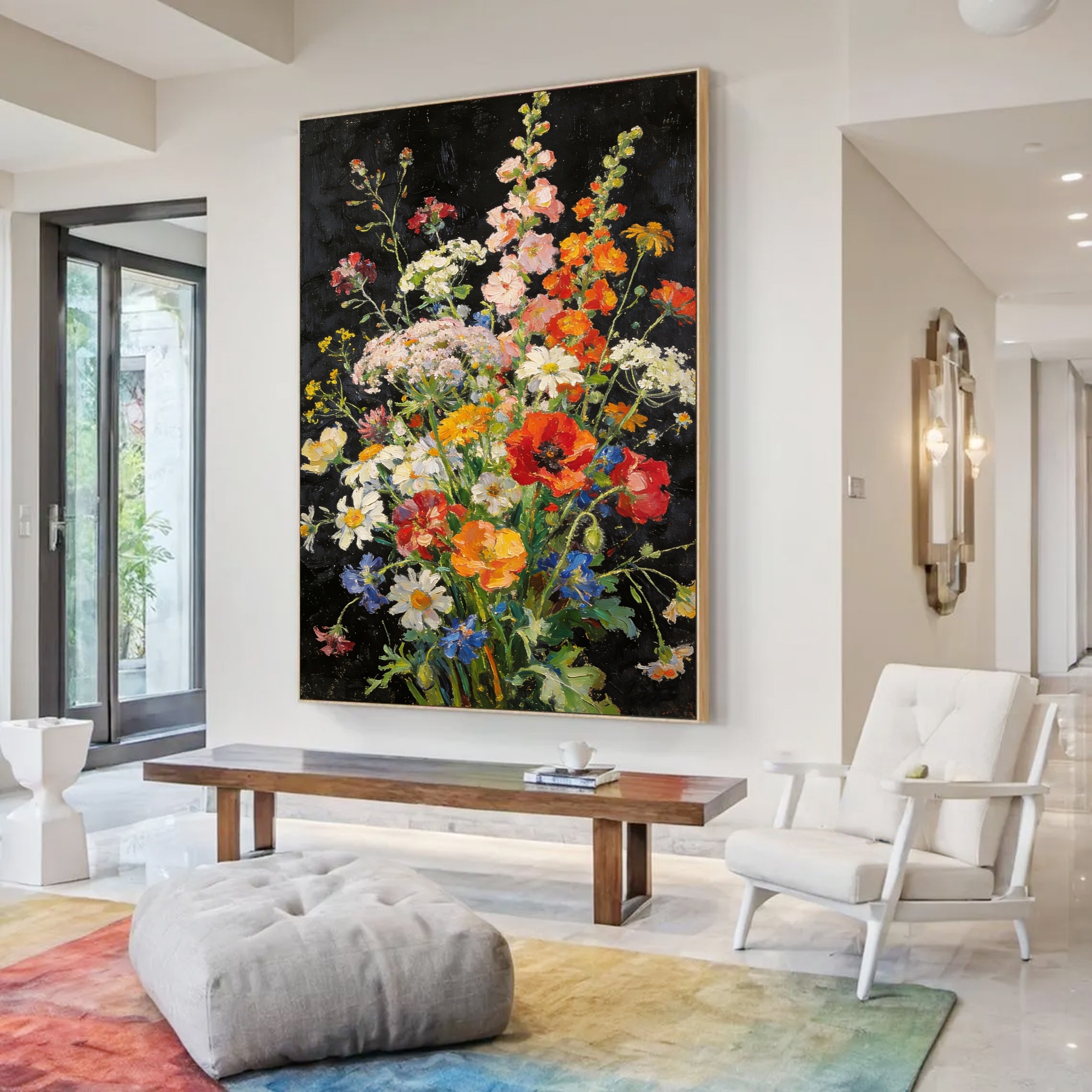 Blossom Burst – Contemporary Flower Art