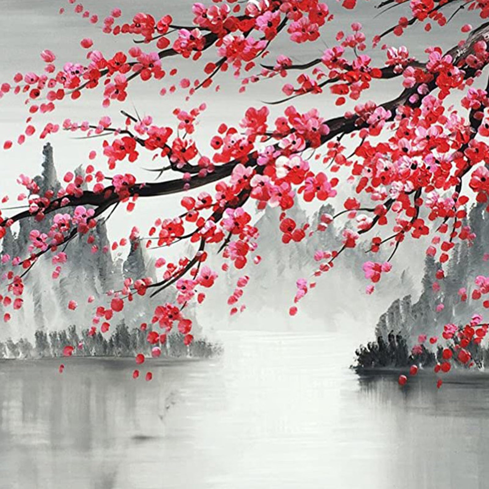 Pink Plum Blossom