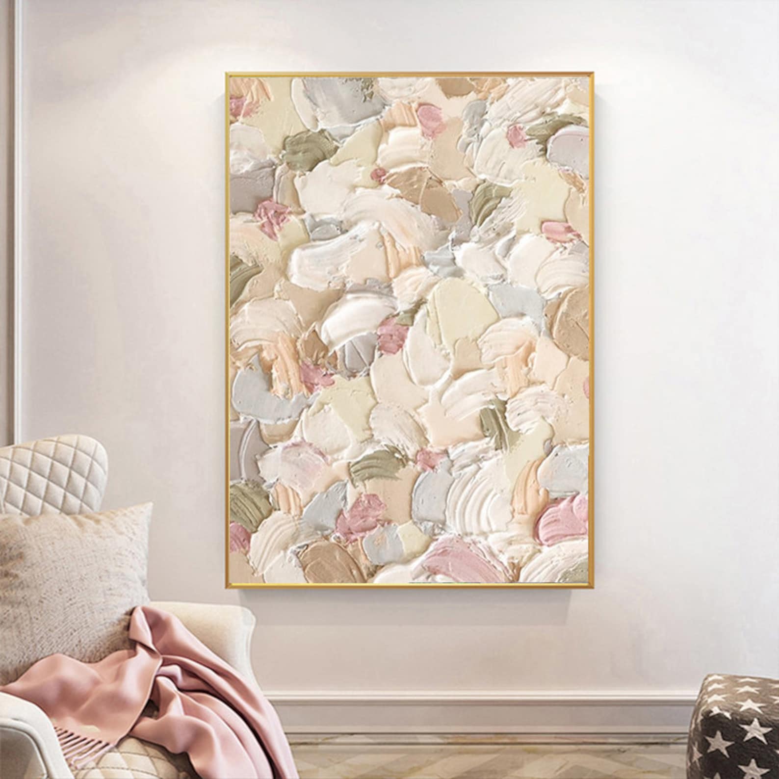 Creamy Petal Flower