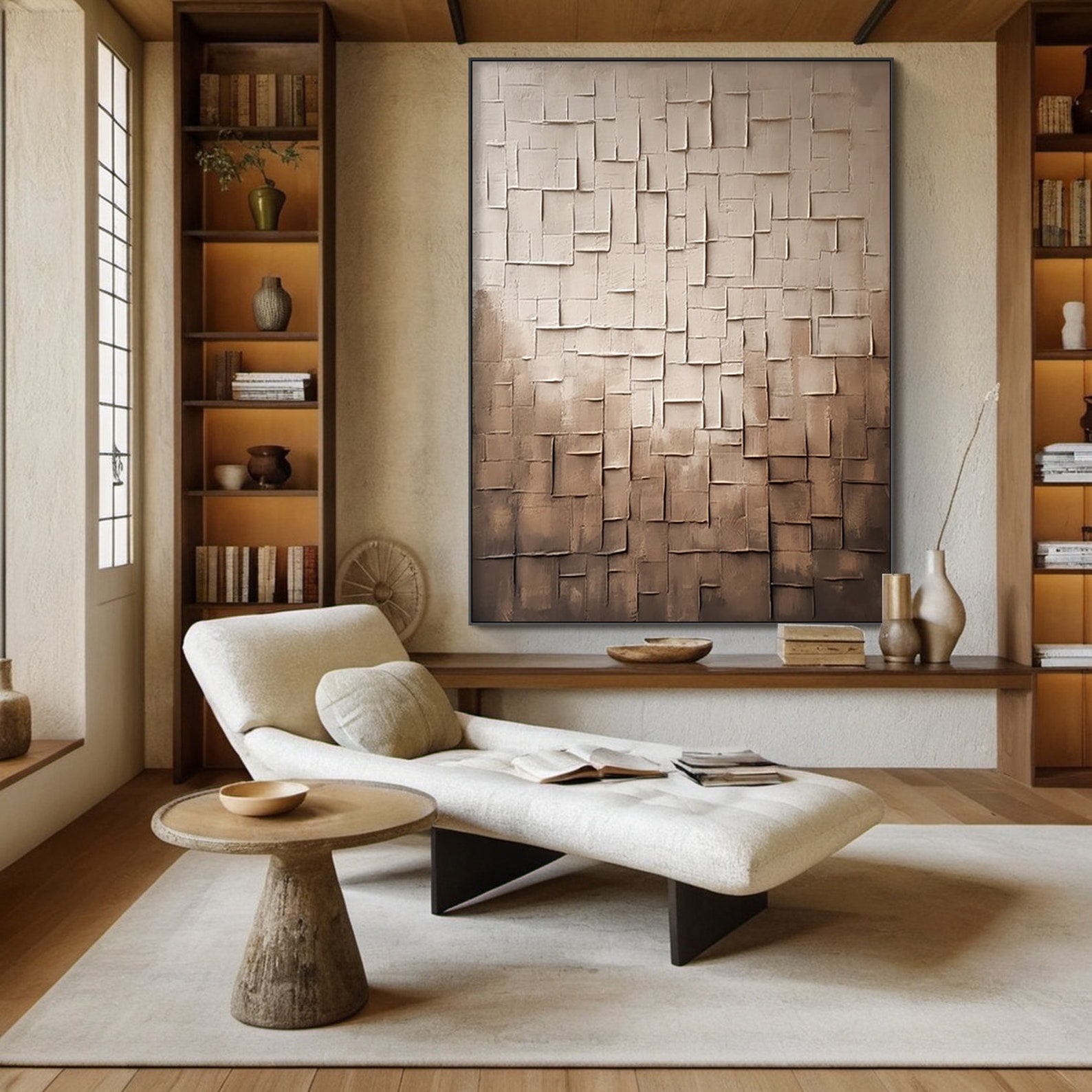 Brown 3D Abstract