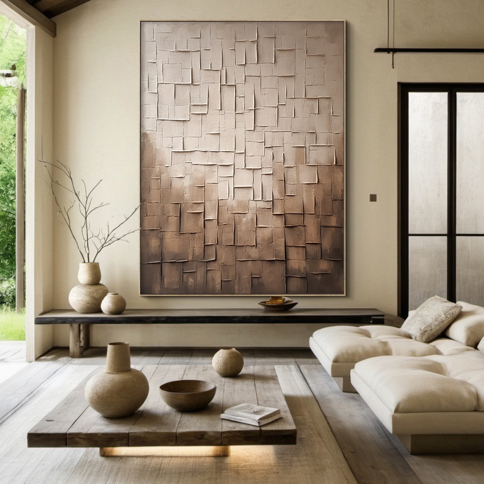 Brown 3D Abstract