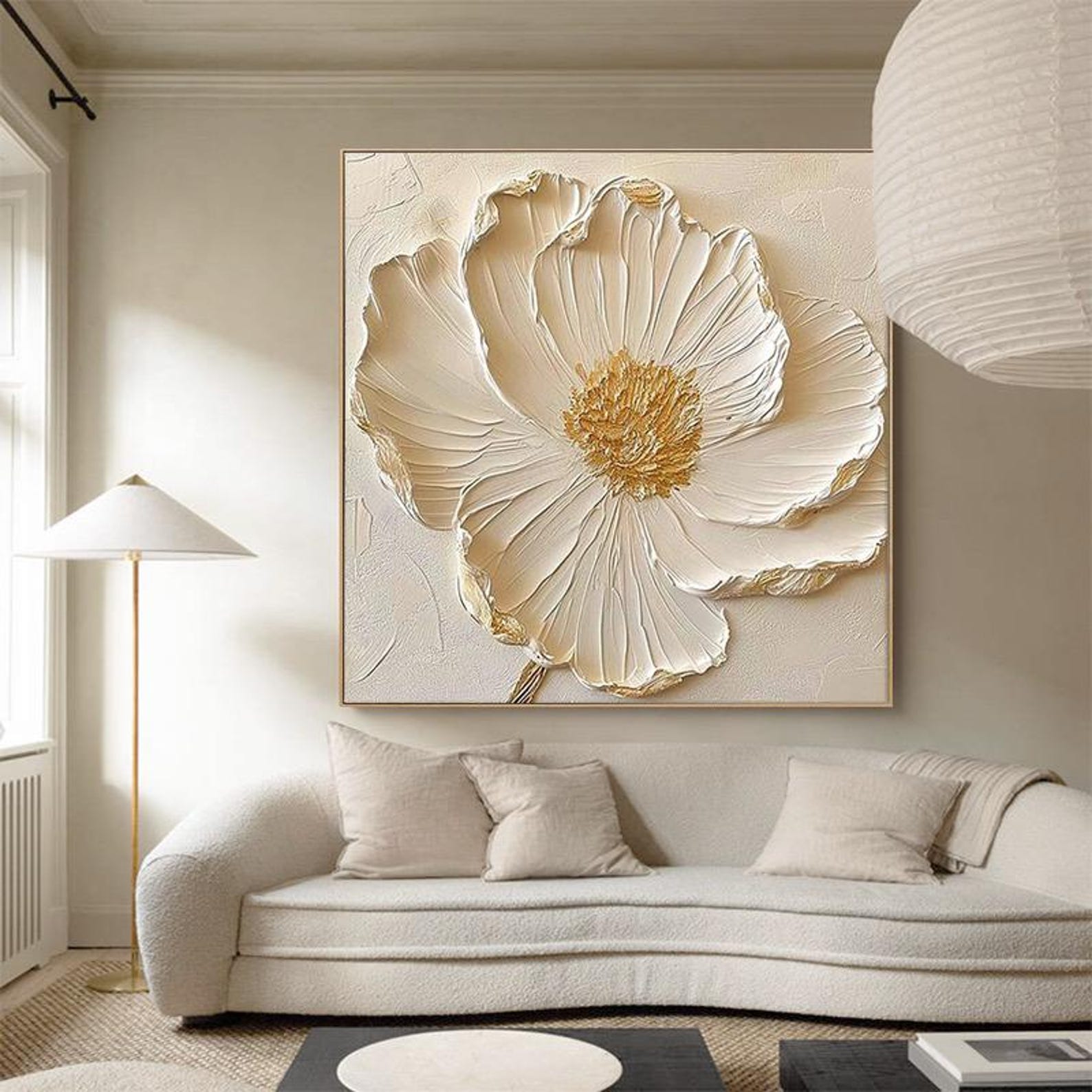 Heavy Textured Floral