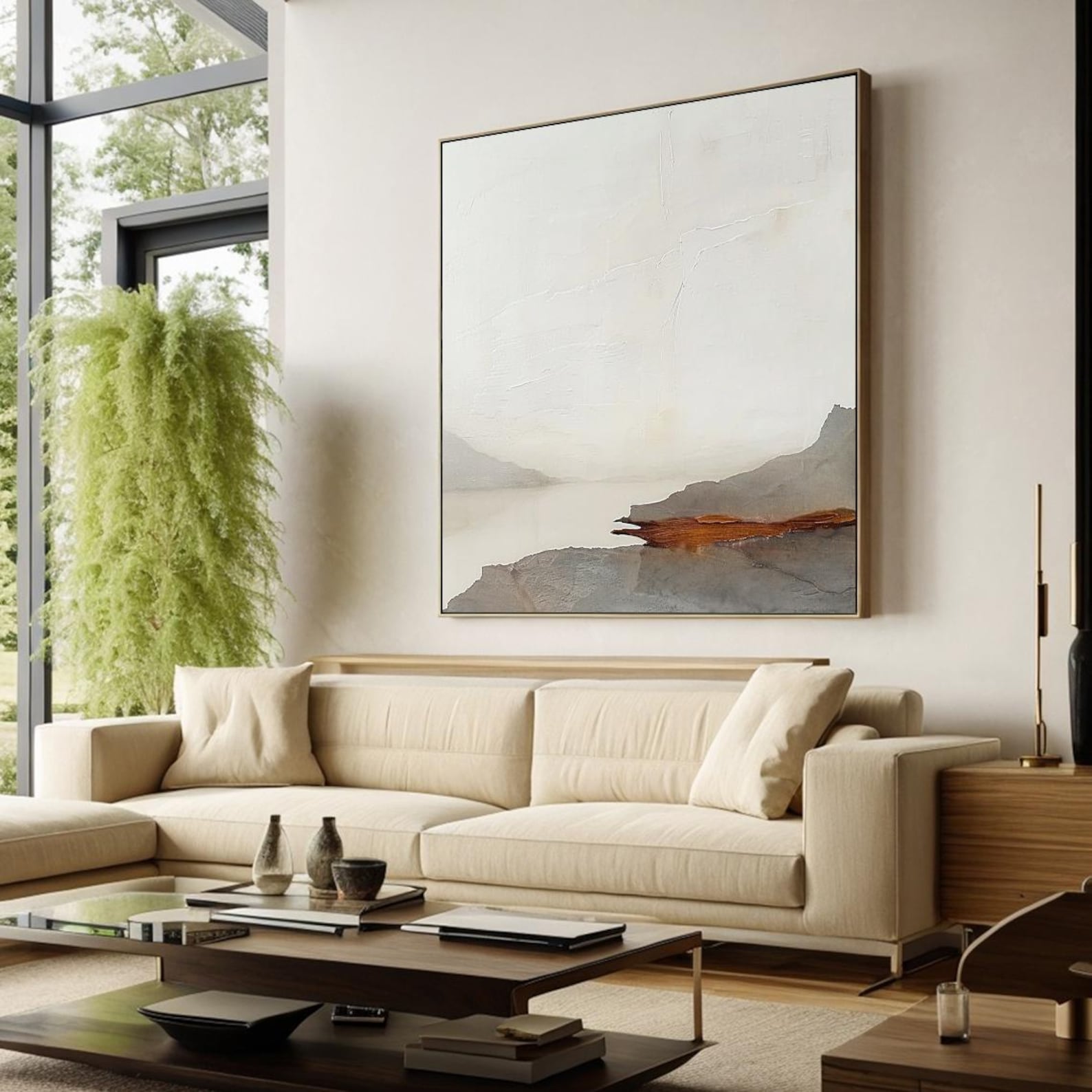 Minimalist Wabi-sabi Wall Art