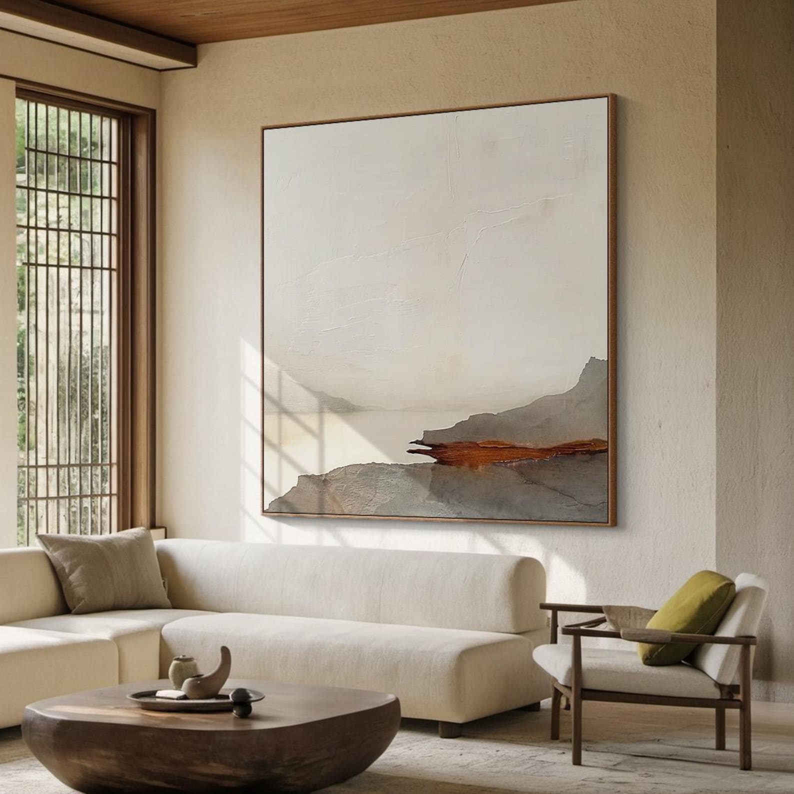 Minimalist Wabi-sabi Wall Art