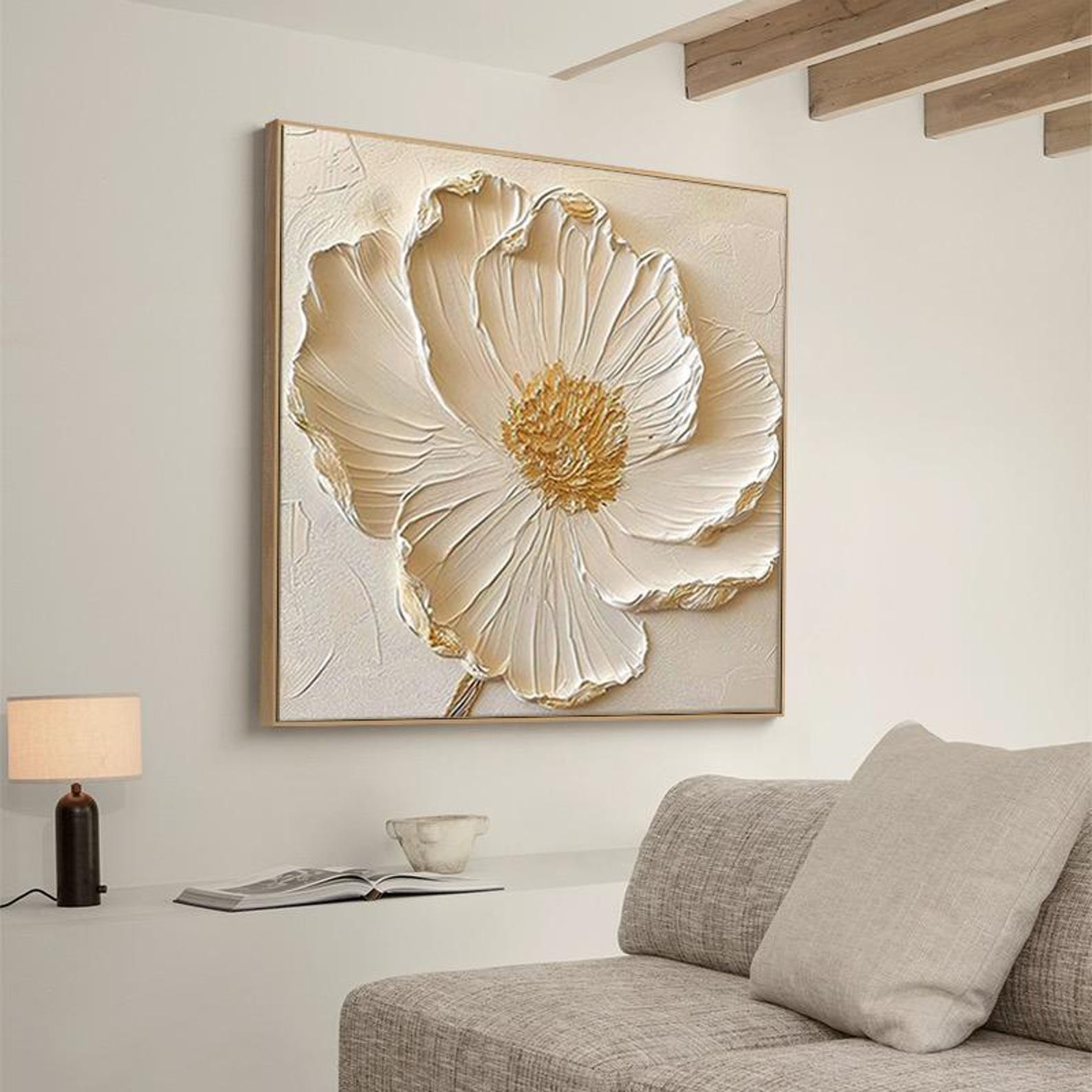 Heavy Textured Floral