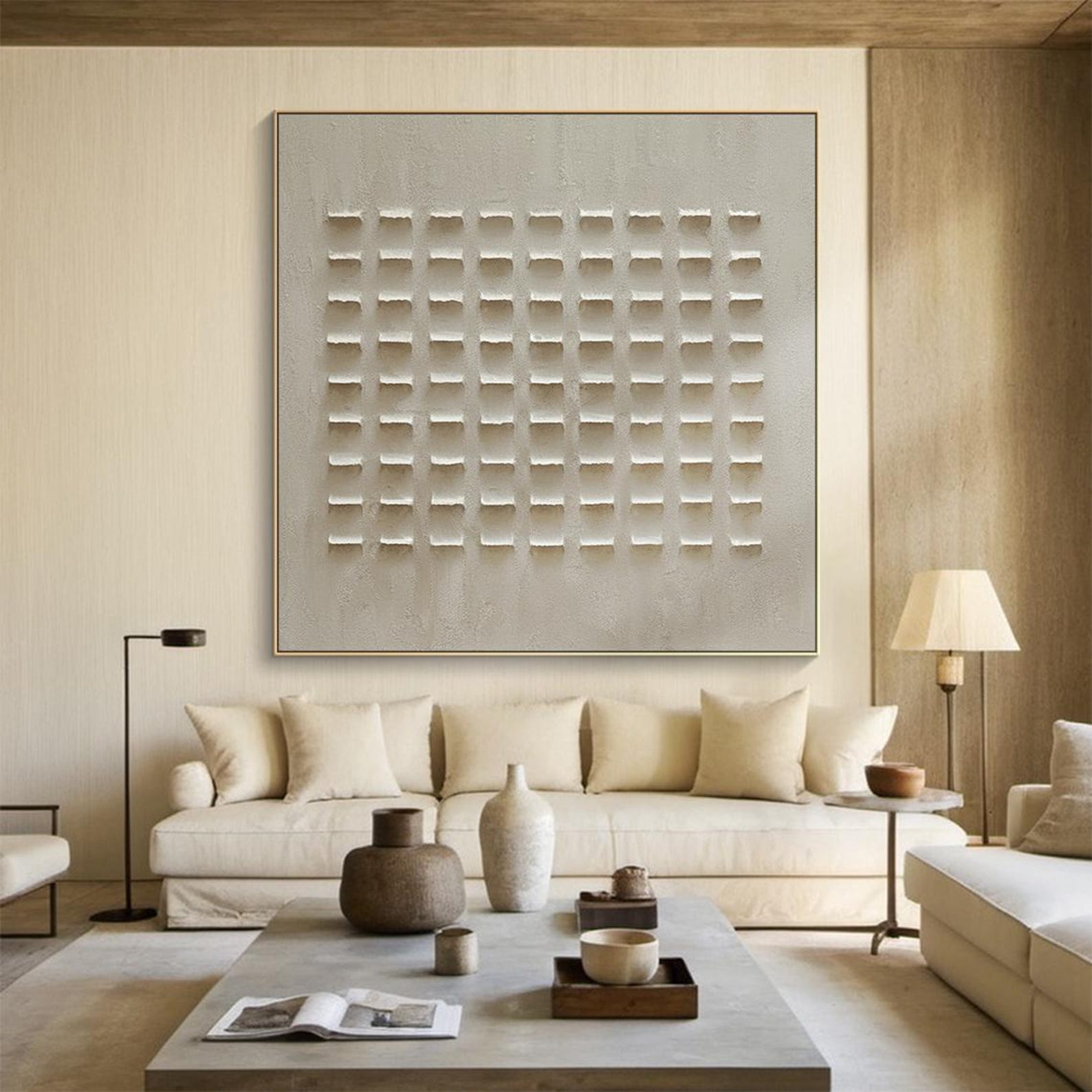 Beige 3D Plaster