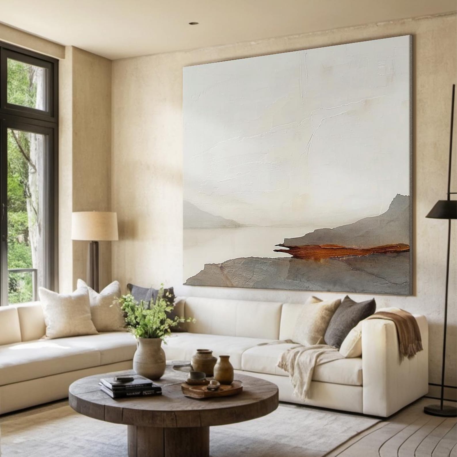 Minimalist Wabi-sabi Wall Art