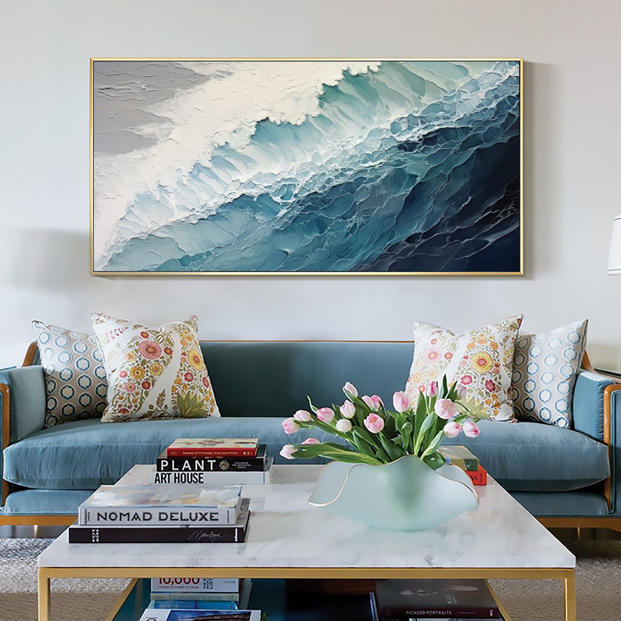 Ocean & Sky Painting #GW008