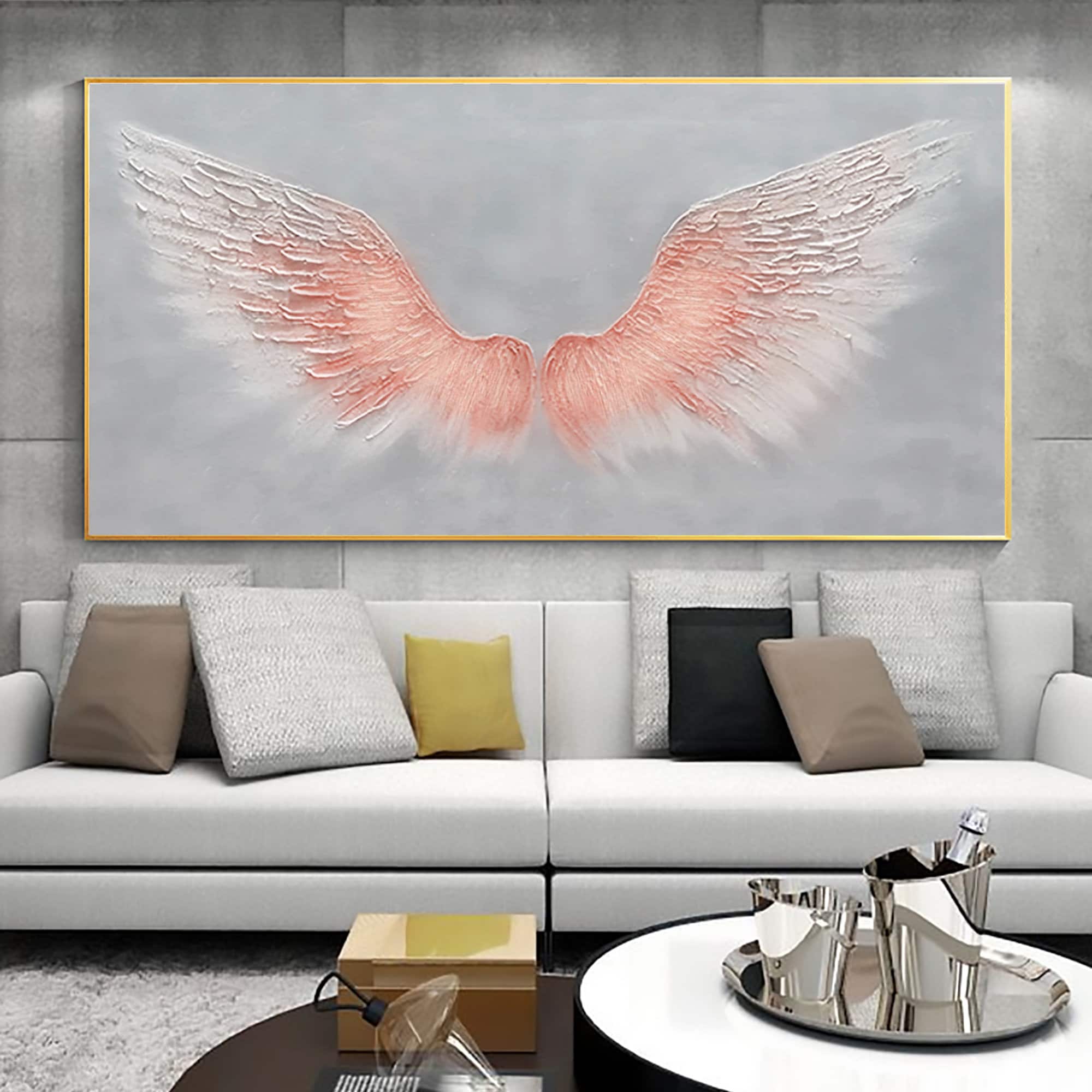 Pink Angel Wing
