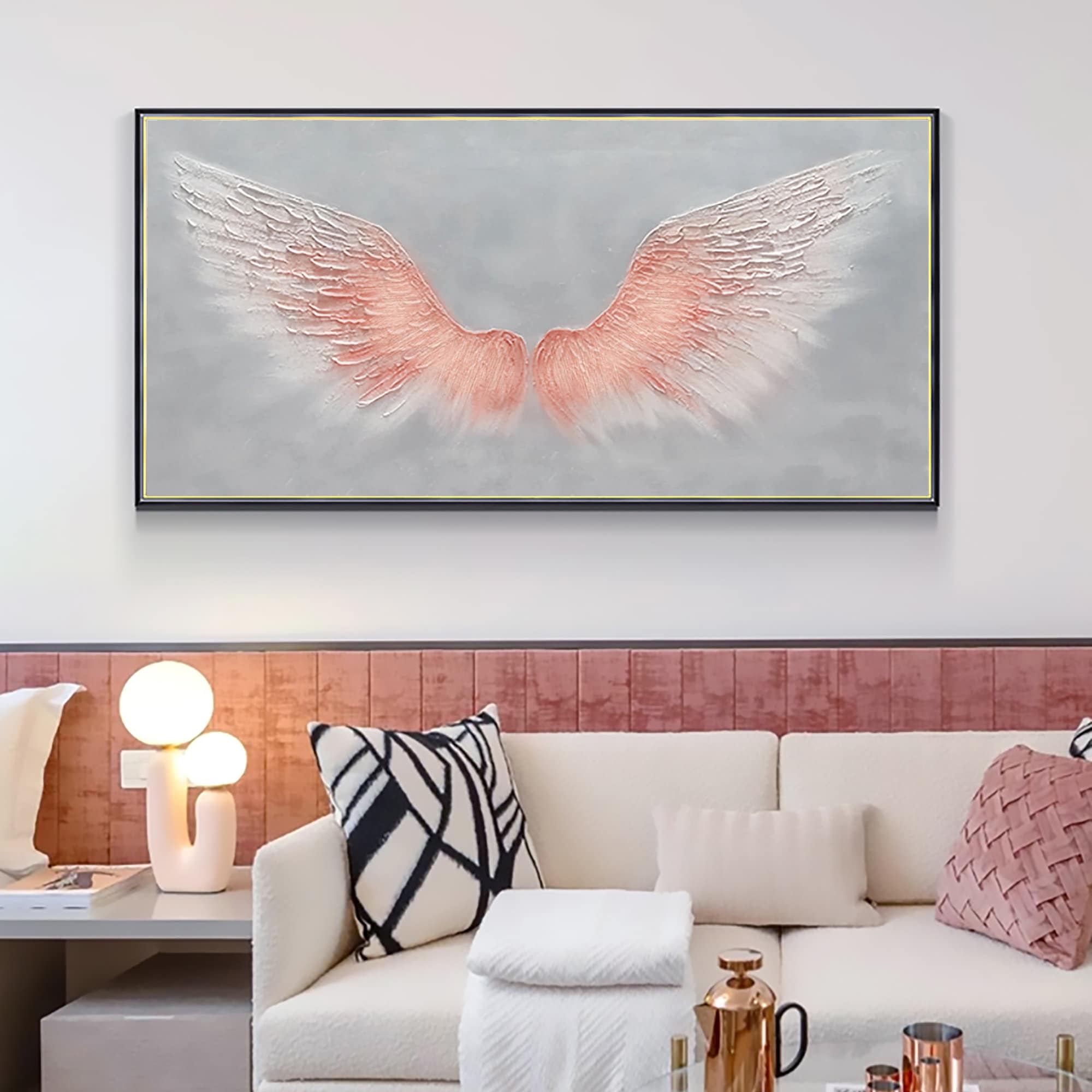 Pink Angel Wing
