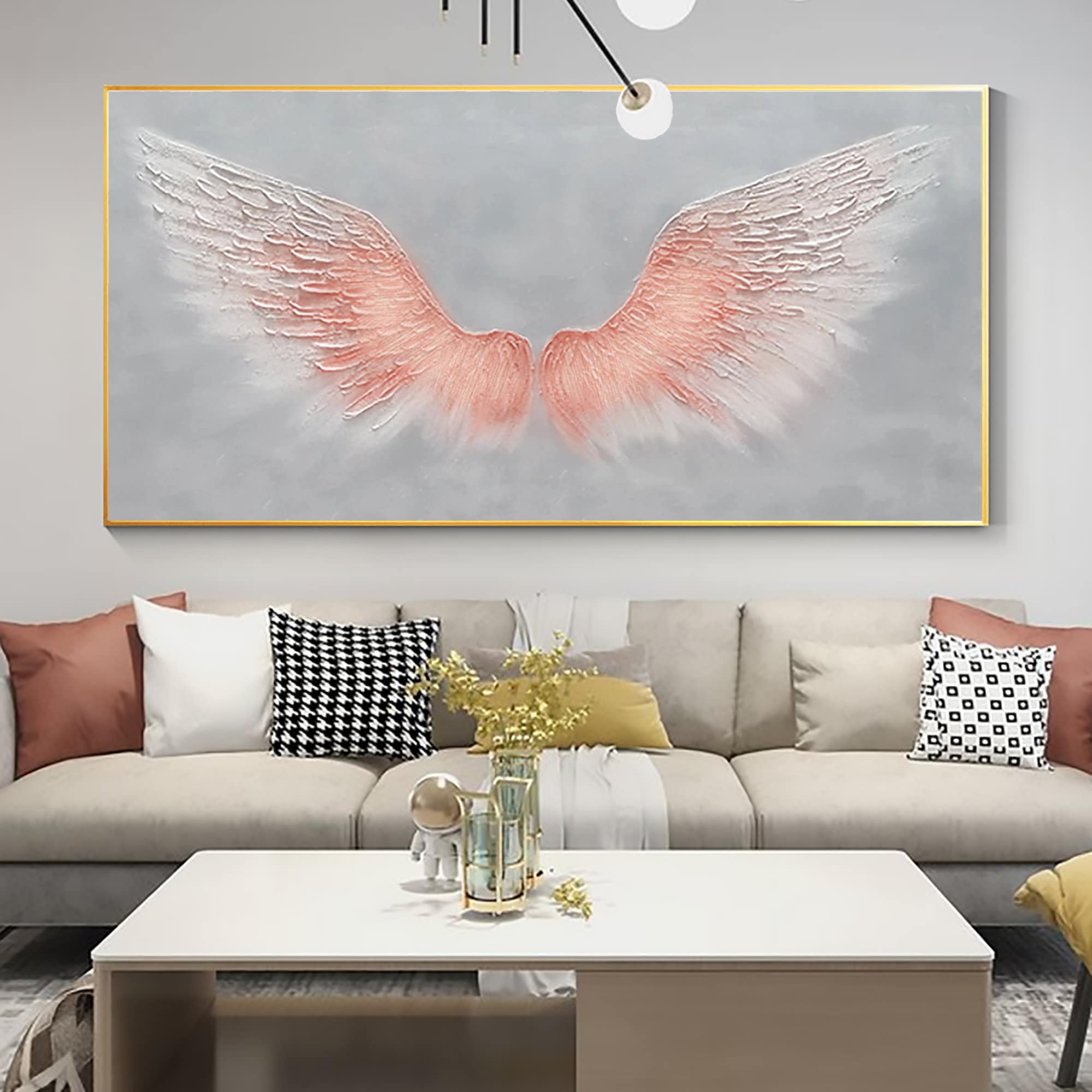 Pink Angel Wing