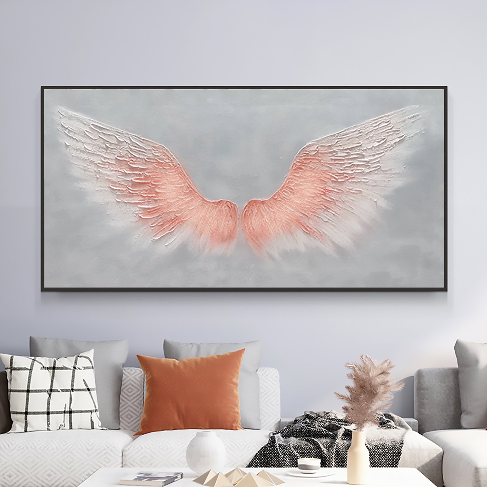 Pink Angel Wing